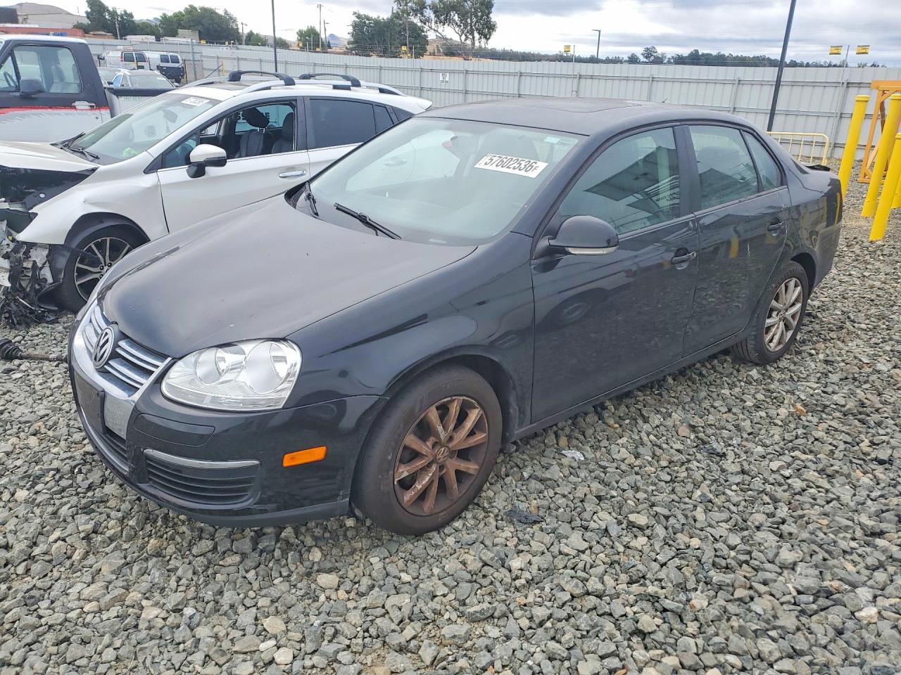 2010 Volkswagen Jetta Se Black vin: 3VWRZ7AJ7AM167819