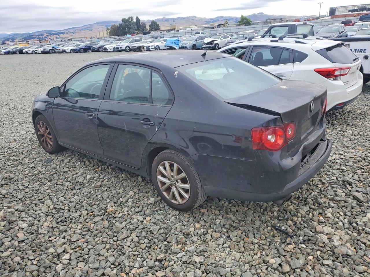 2010 Volkswagen Jetta Se Black vin: 3VWRZ7AJ7AM167819