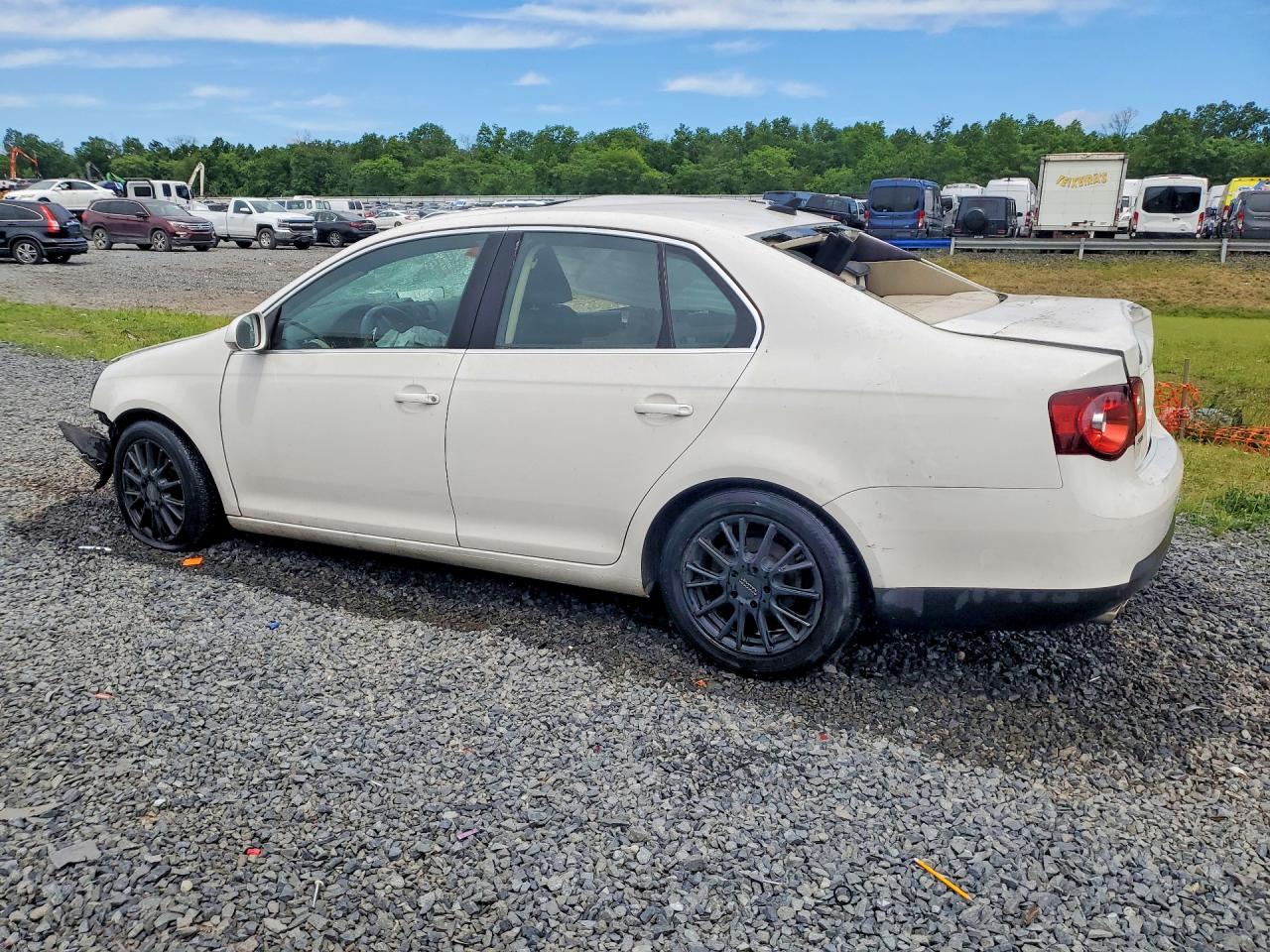 2010 Volkswagen Jetta Se White vin: 3VWRZ7AJ8AM043798