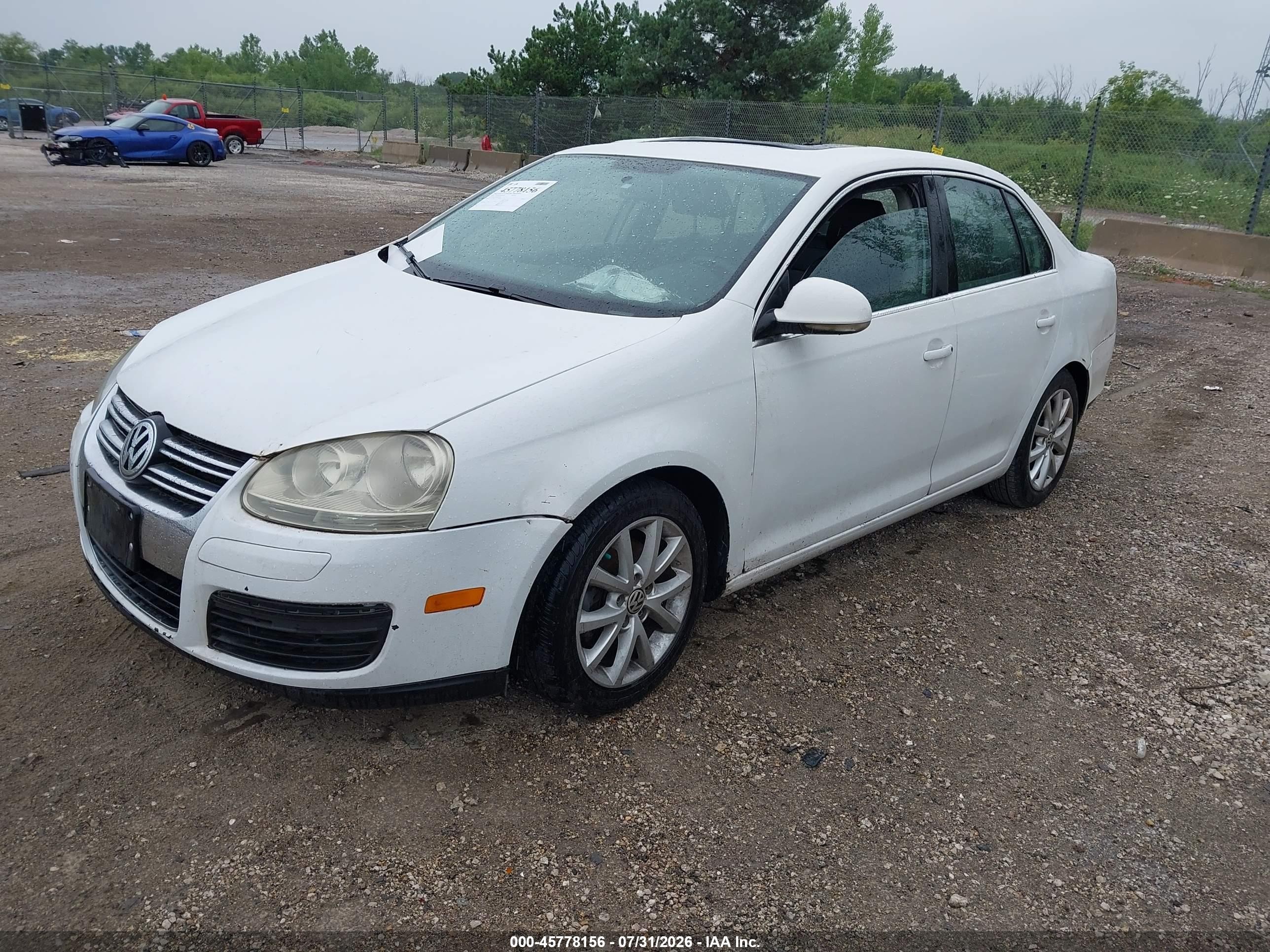 2010 Volkswagen Jetta Se Белый vin: 3VWRZ7AJ8AM049908