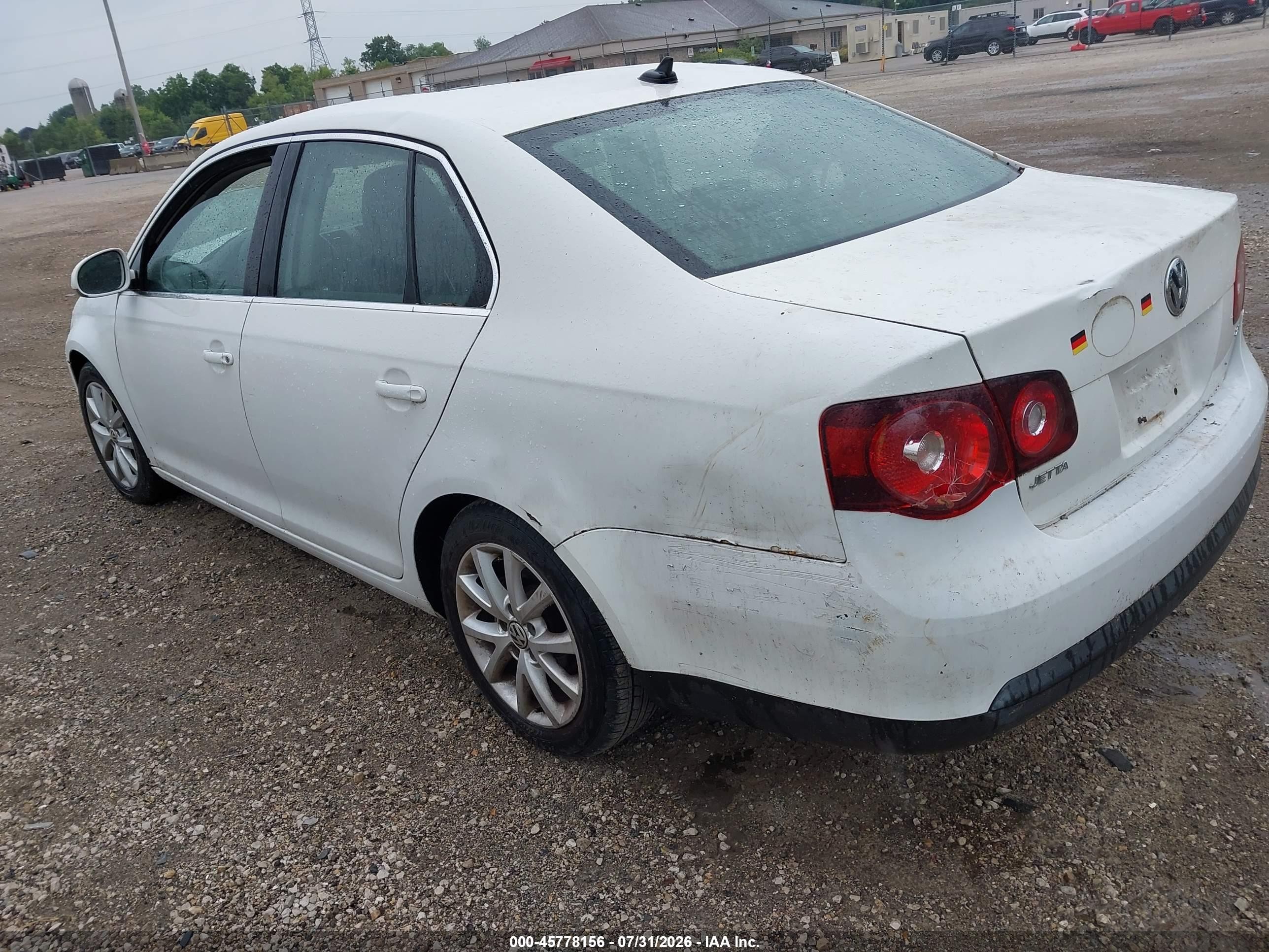 2010 Volkswagen Jetta Se Белый vin: 3VWRZ7AJ8AM049908