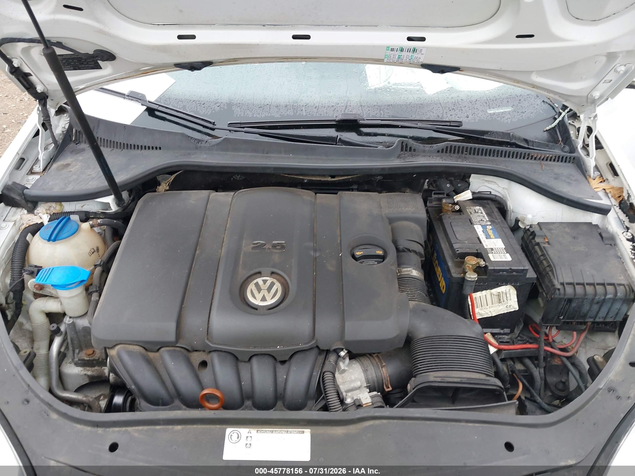 2010 Volkswagen Jetta Se Белый vin: 3VWRZ7AJ8AM049908
