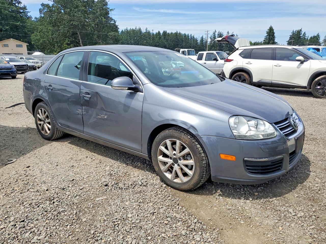 2010 Volkswagen Jetta Se Серый vin: 3VWRZ7AJ8AM050735