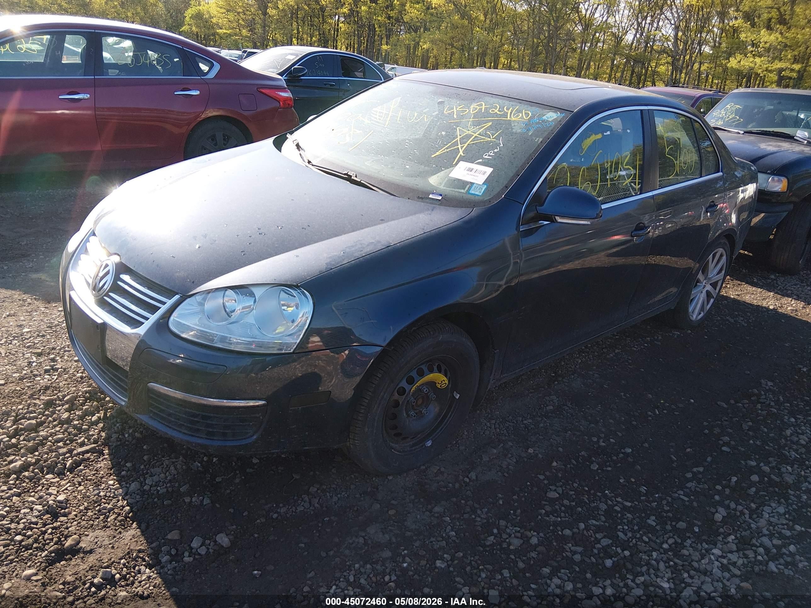 2010 Volkswagen Jetta Limited Edition/se/sel Black vin: 3VWRZ7AJ8AM066157
