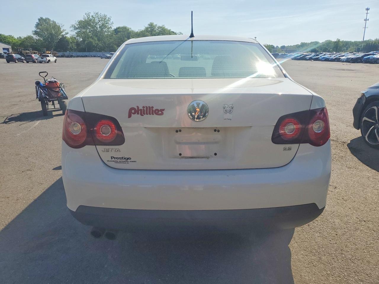 2010 Volkswagen Jetta Se White vin: 3VWRZ7AJ9AM119304