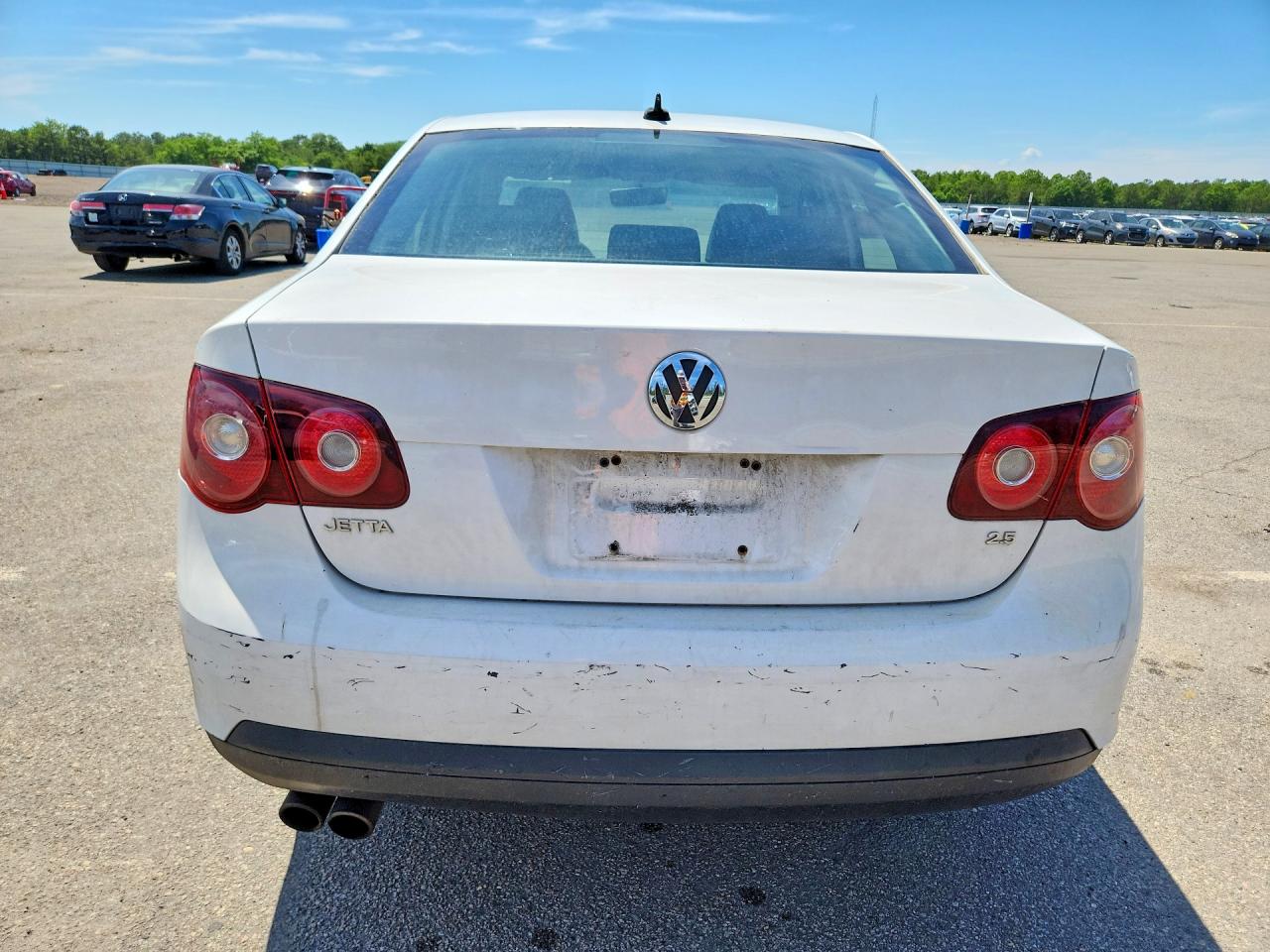 2010 Volkswagen Jetta Se White vin: 3VWRZ7AJXAM055497