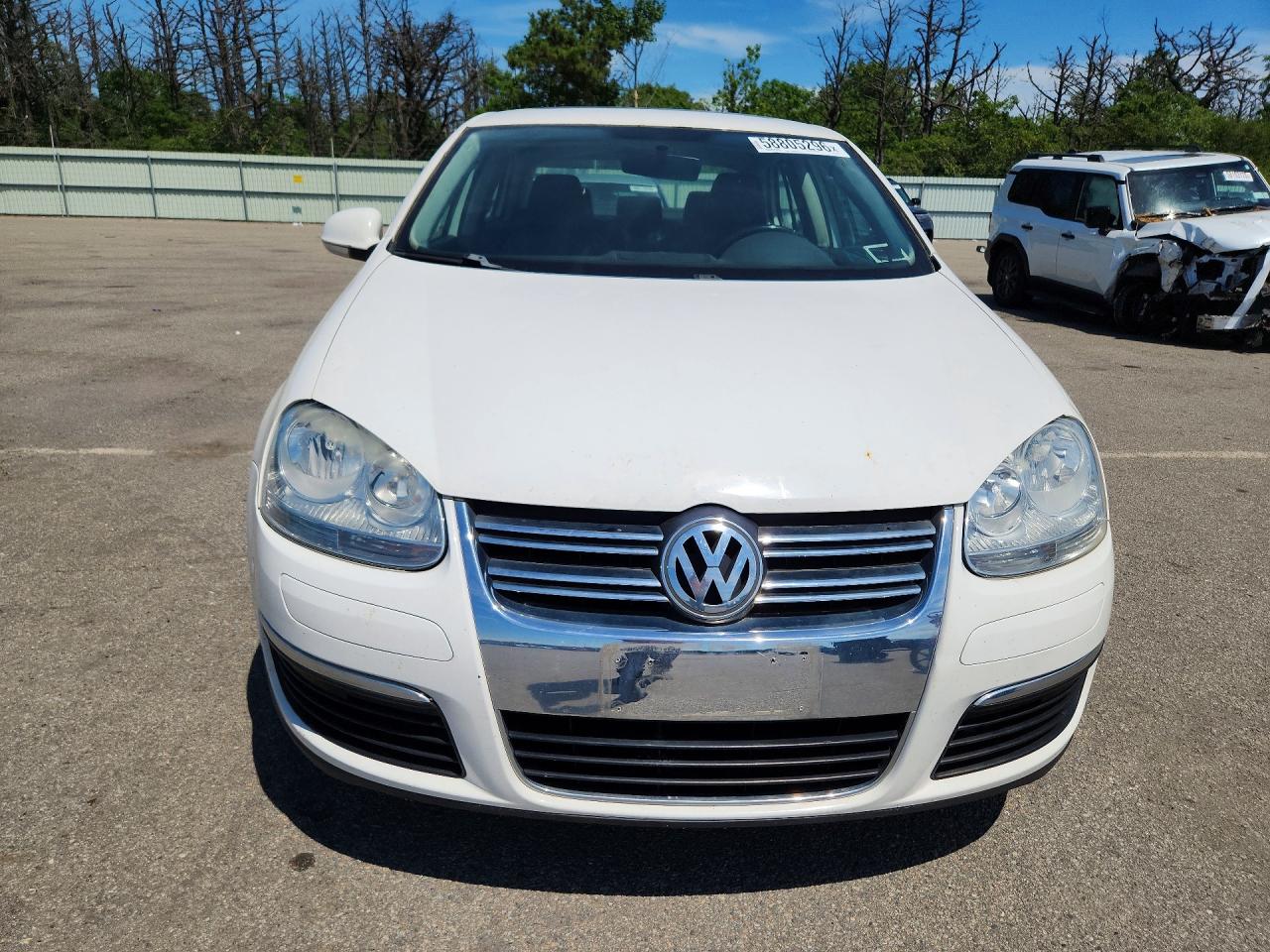 2010 Volkswagen Jetta Se White vin: 3VWRZ7AJXAM055497