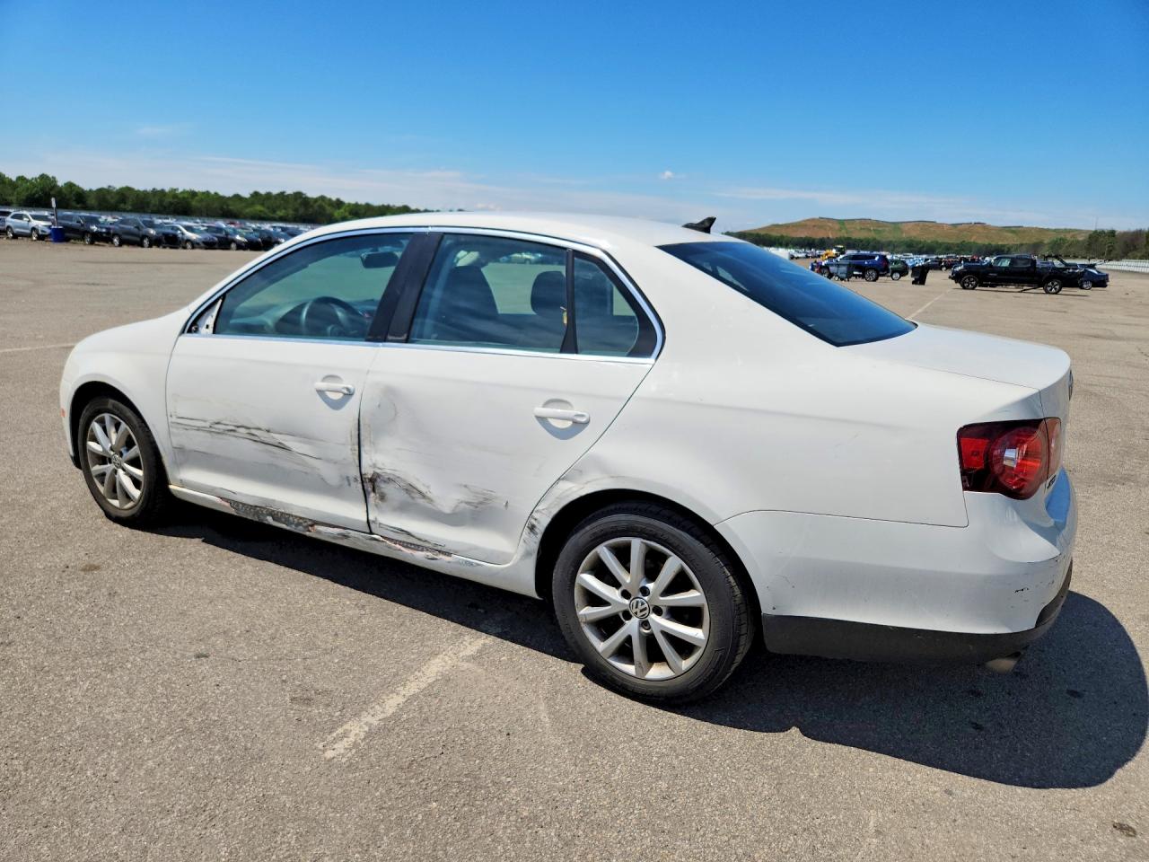 2010 Volkswagen Jetta Se White vin: 3VWRZ7AJXAM055497