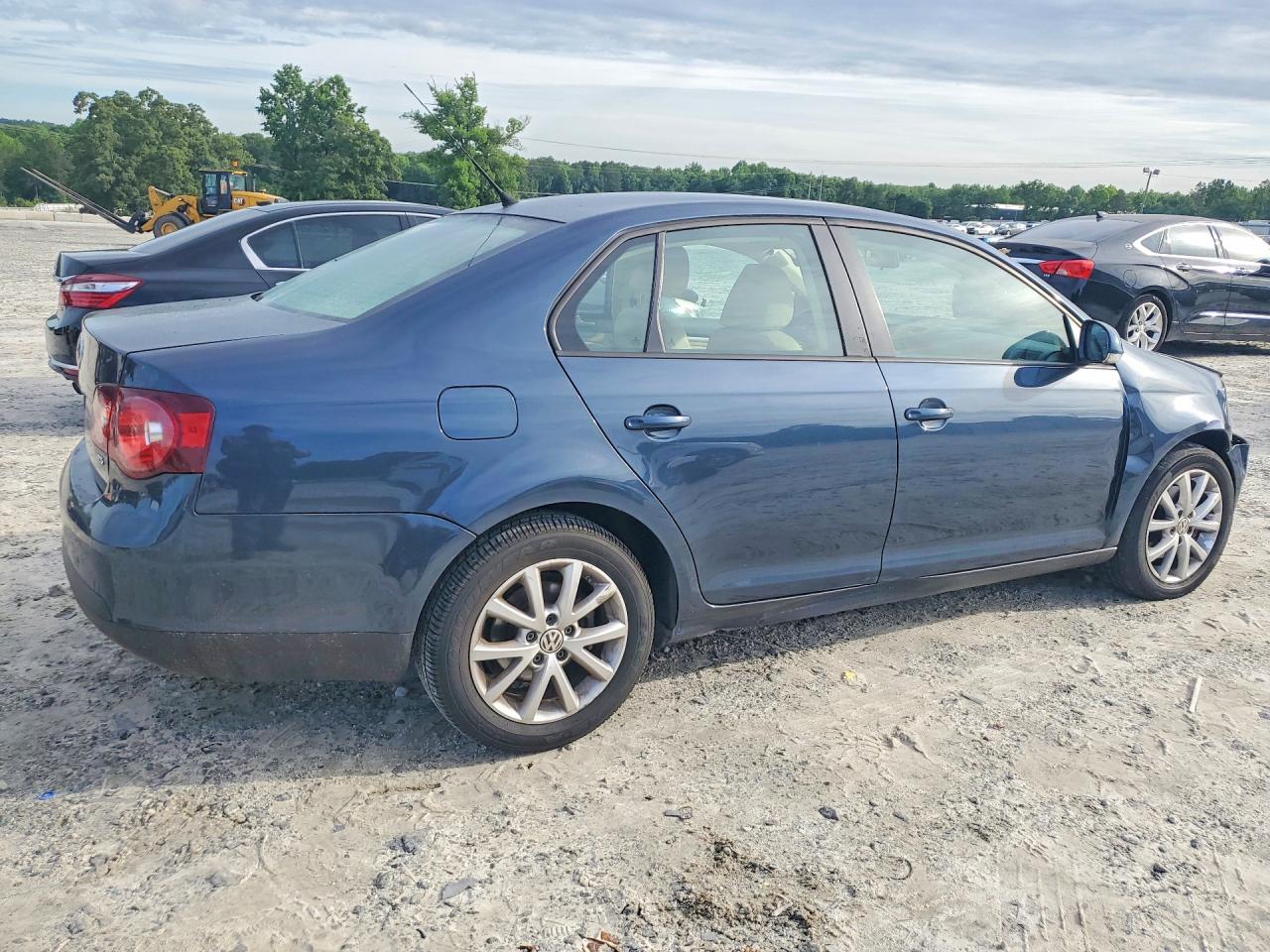 2010 Volkswagen Jetta Se Синий vin: 3VWRZ7AJXAM119134
