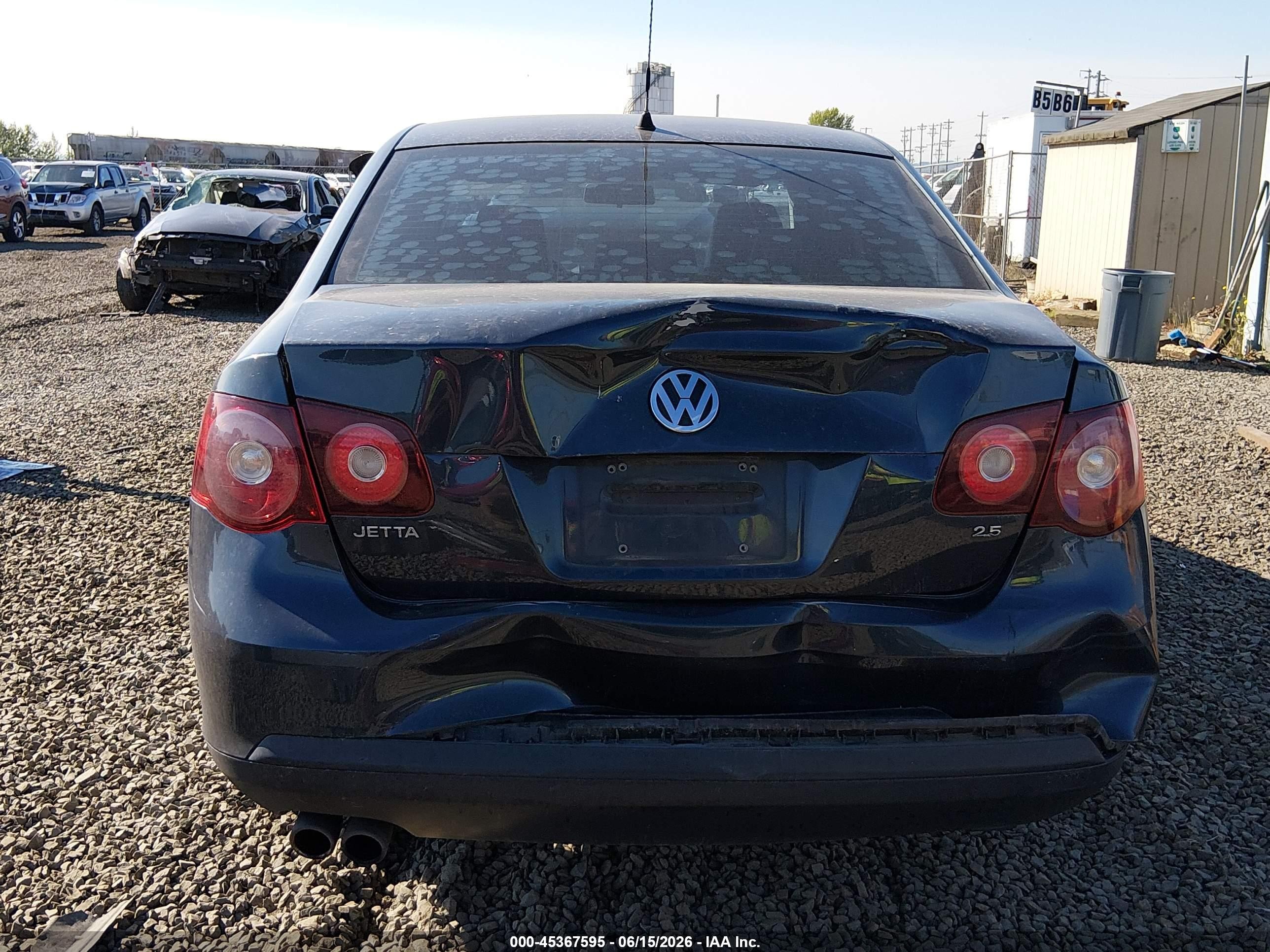 2010 Volkswagen Jetta Limited Edition Dark Blue vin: 3VWRZ7AJXAM139027