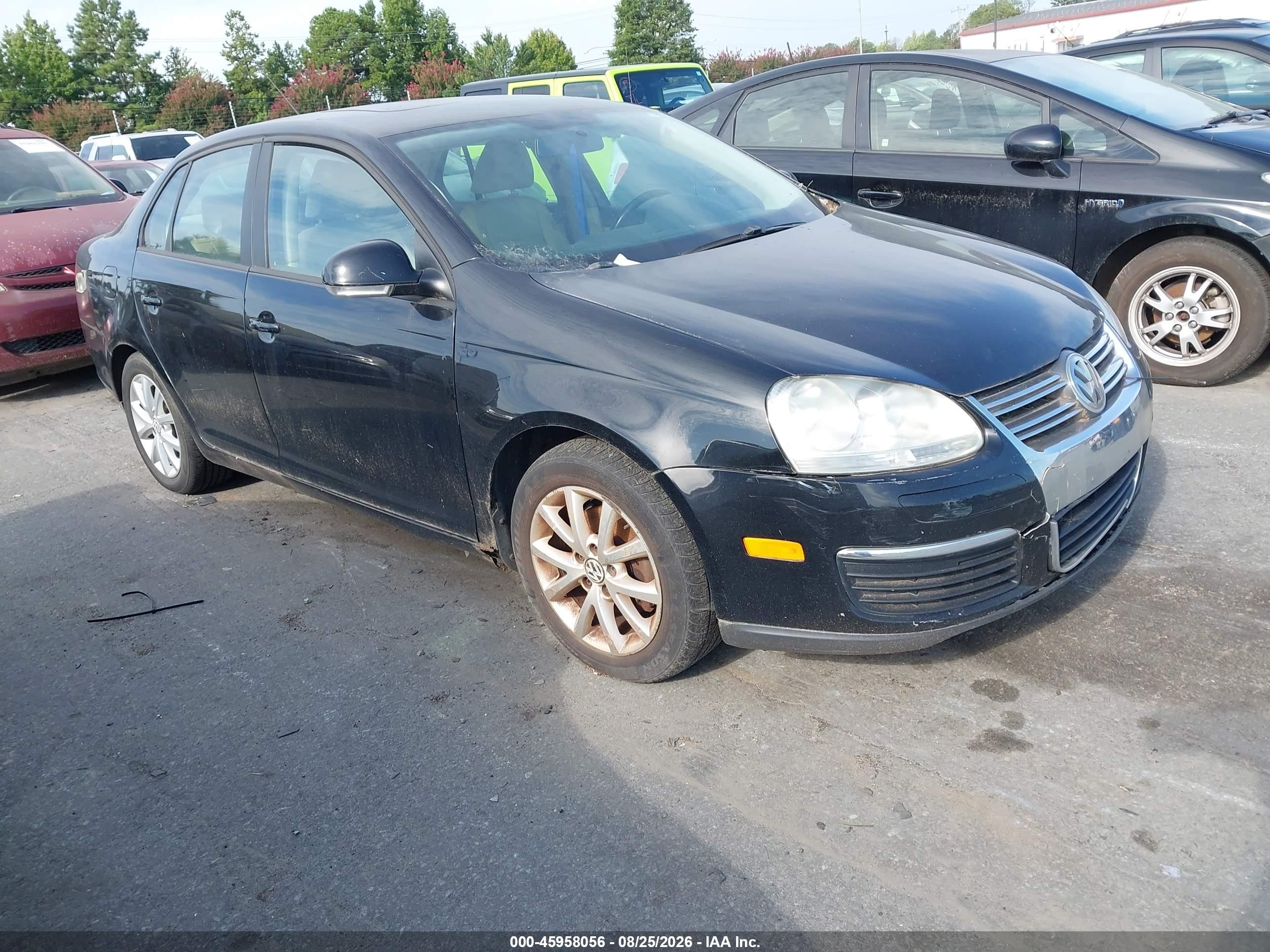 2010 Volkswagen Jetta Limited Edition Black vin: 3VWRZ7AJXAM160136