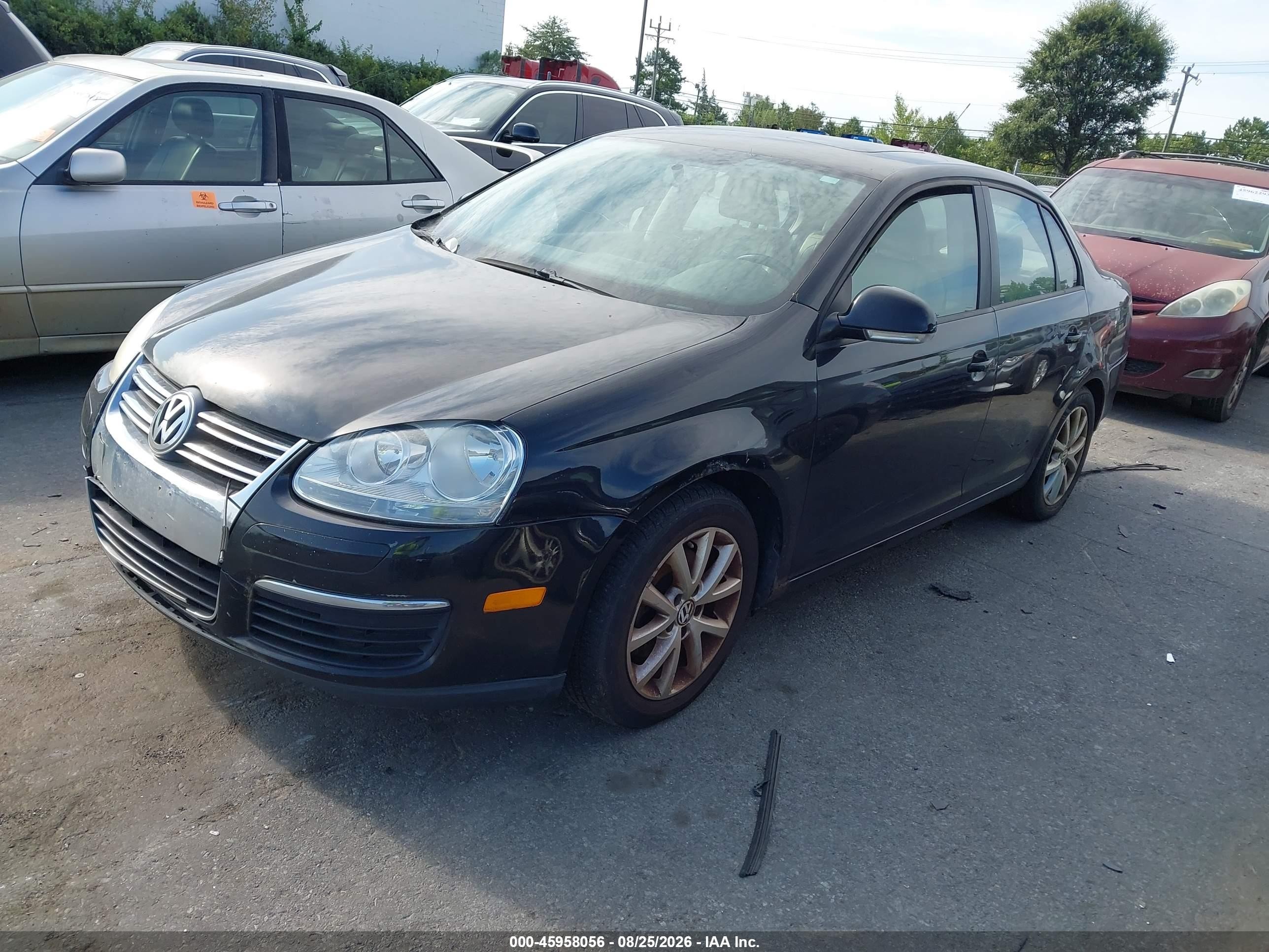 2010 Volkswagen Jetta Limited Edition Black vin: 3VWRZ7AJXAM160136