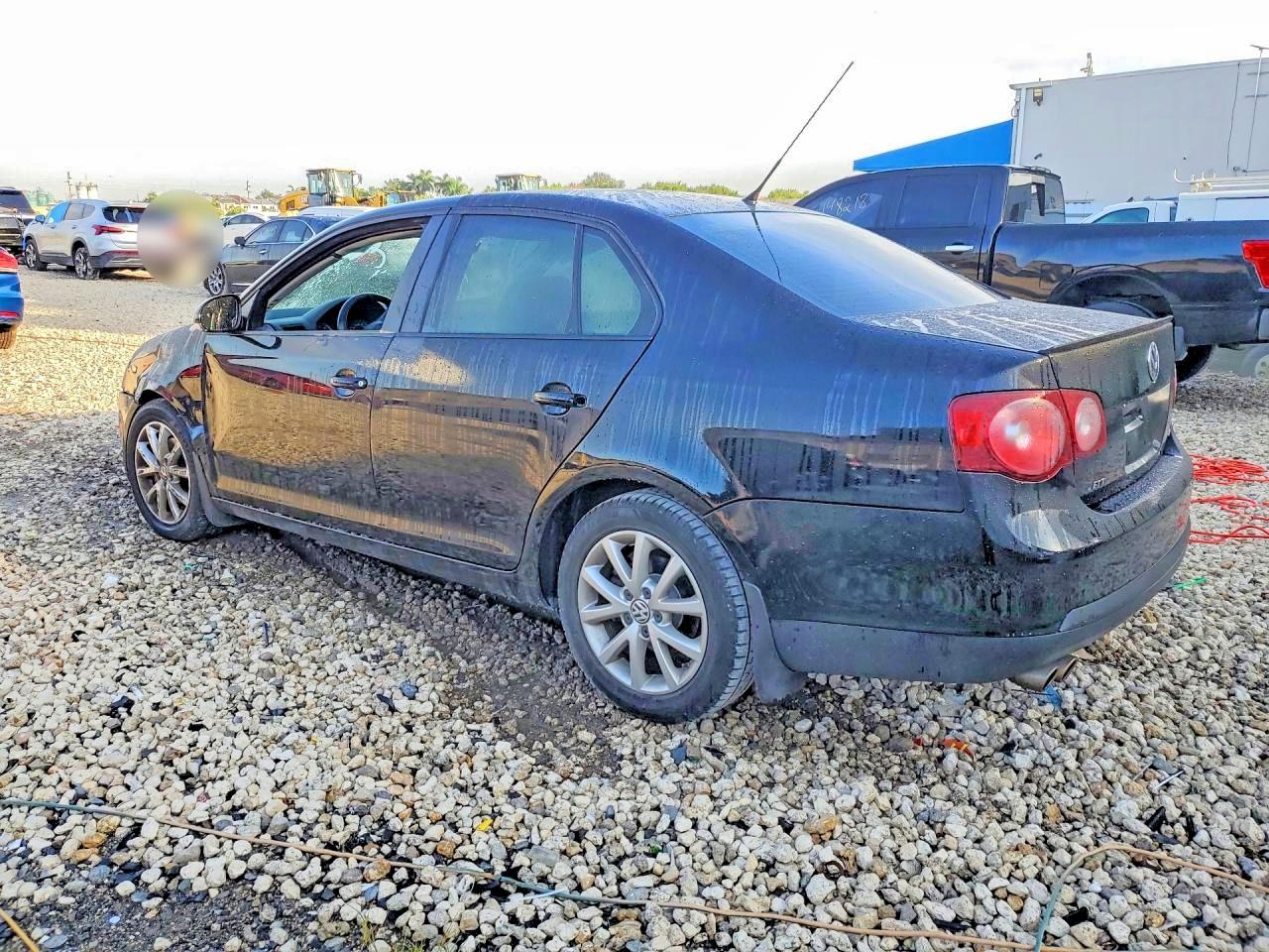 2010 Volkswagen Jetta Se Black vin: 3VWRZ7AJXAM163103