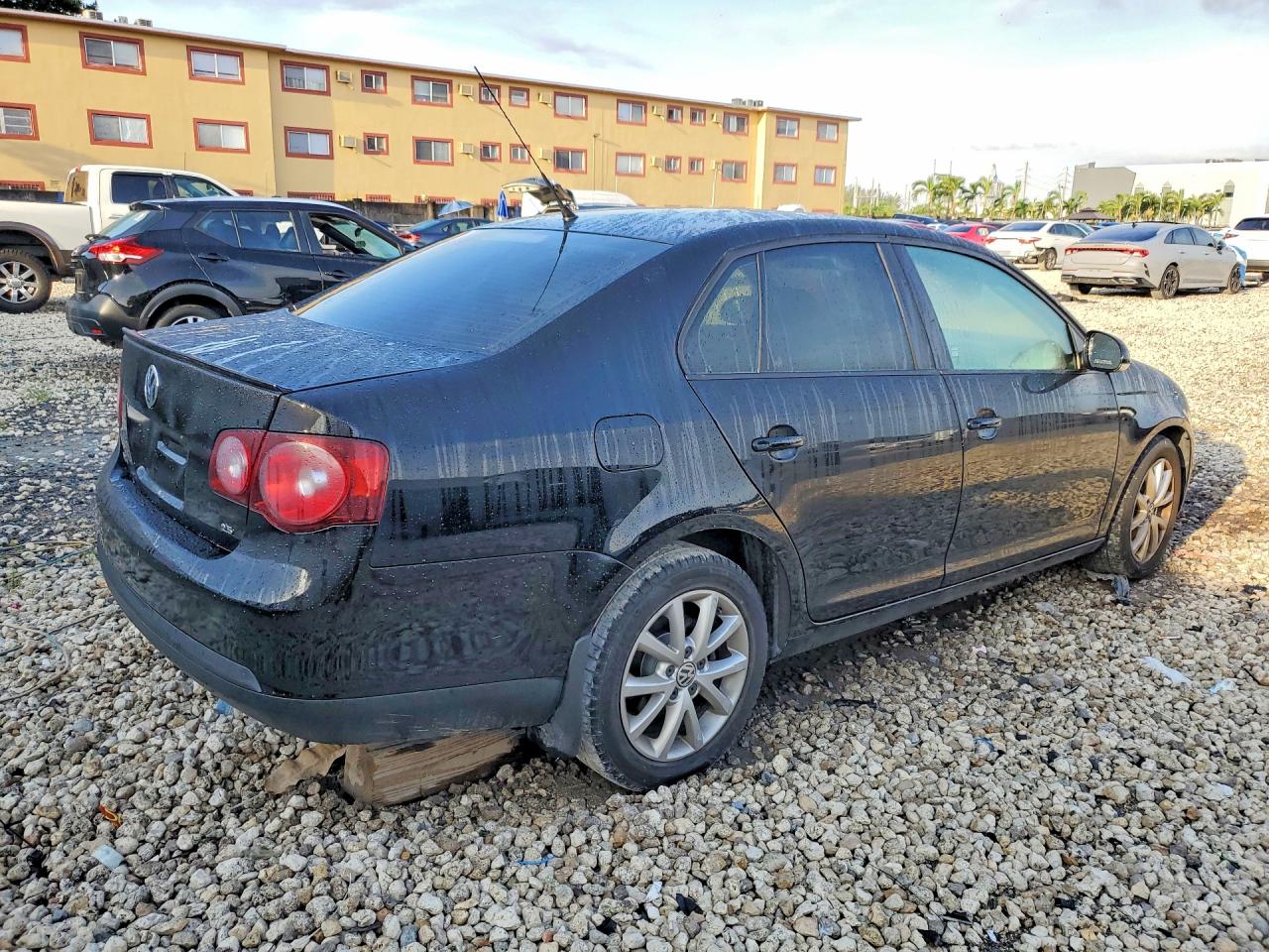 2010 Volkswagen Jetta Se Black vin: 3VWRZ7AJXAM163103