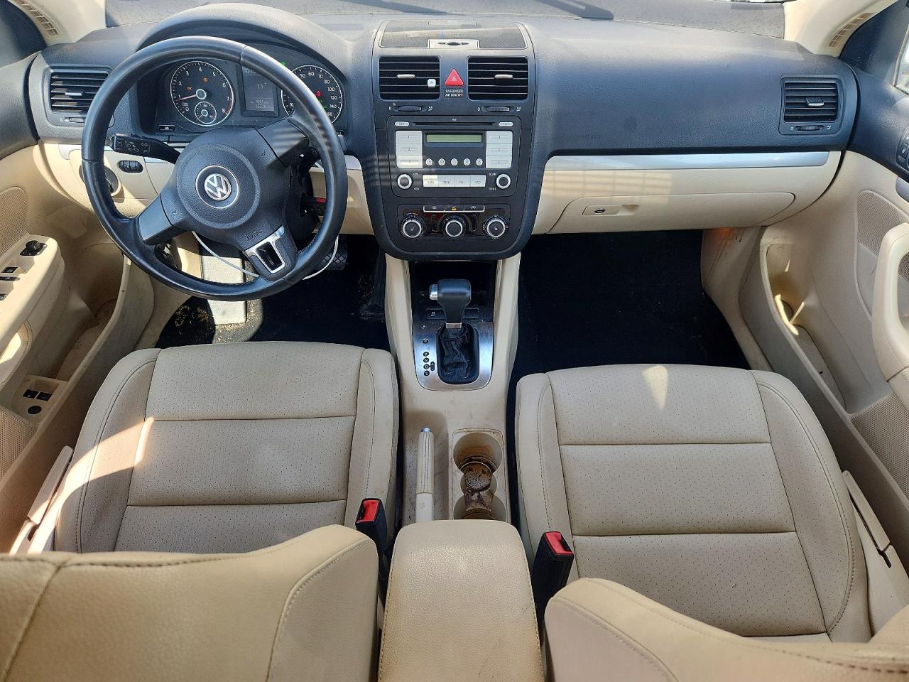 2010 Volkswagen Jetta Se White vin: 3VWRZ7AJXAM164753