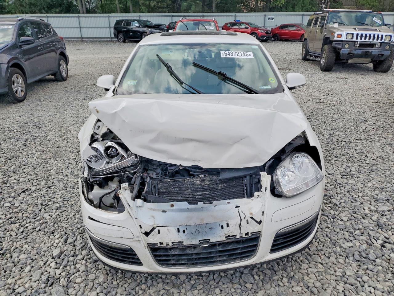 2010 Volkswagen Jetta Se White vin: 3VWRZ7AJXAM164753