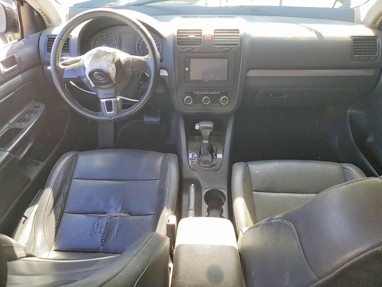 2010 Volkswagen Jetta Se Black vin: 3VWRZ7AJXAM165157