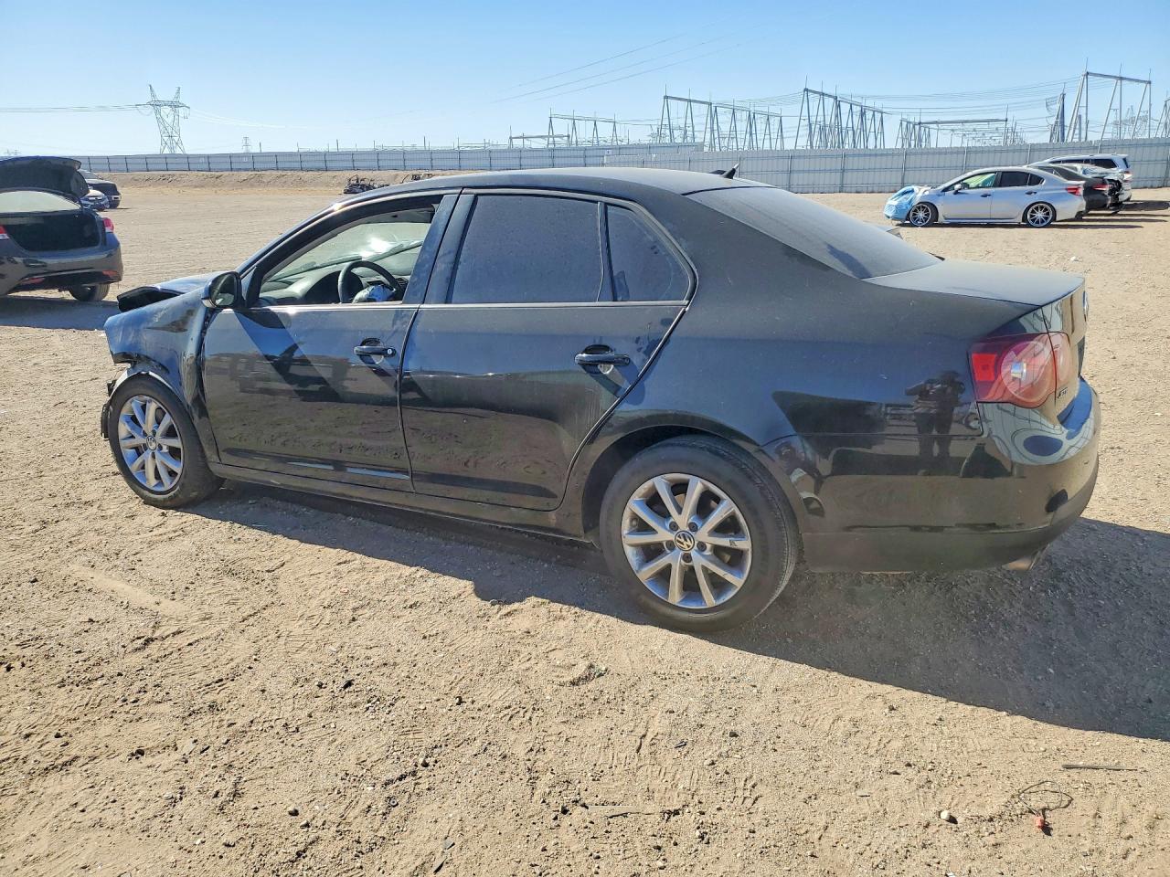 2010 Volkswagen Jetta Se Black vin: 3VWRZ7AJXAM165157