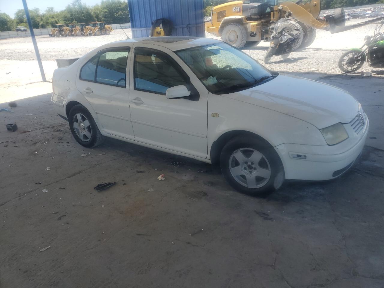 1999 Volkswagen Jetta Gls White vin: 3VWSA29M0XM103558