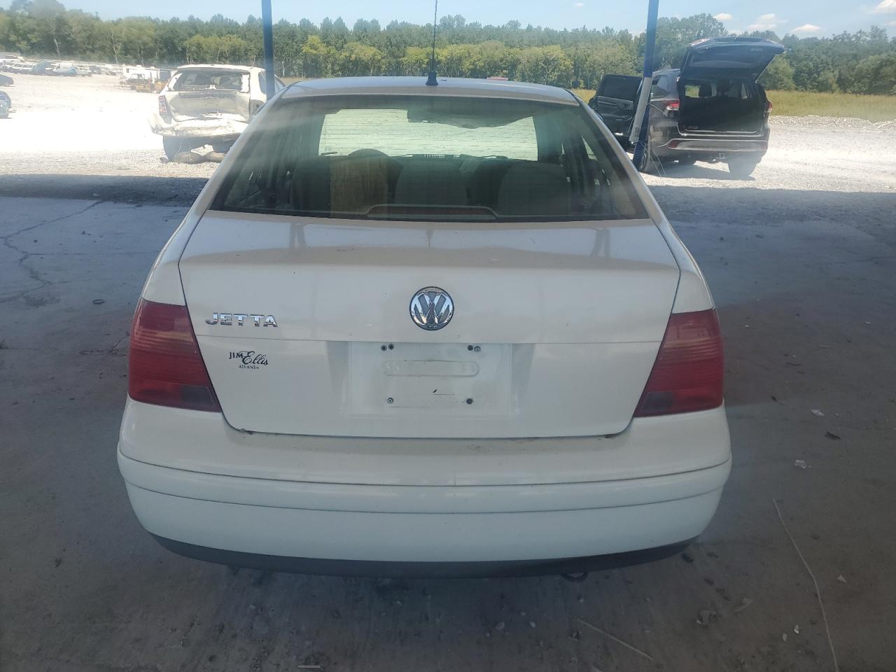 1999 Volkswagen Jetta Gls White vin: 3VWSA29M0XM103558