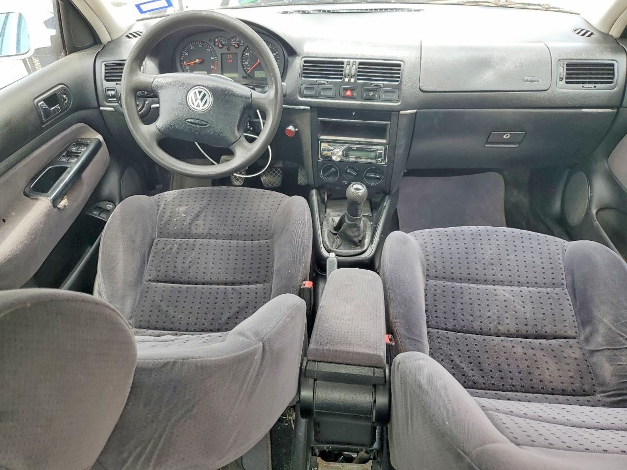 1999 Volkswagen Jetta Gls White vin: 3VWSA29M5XM018828