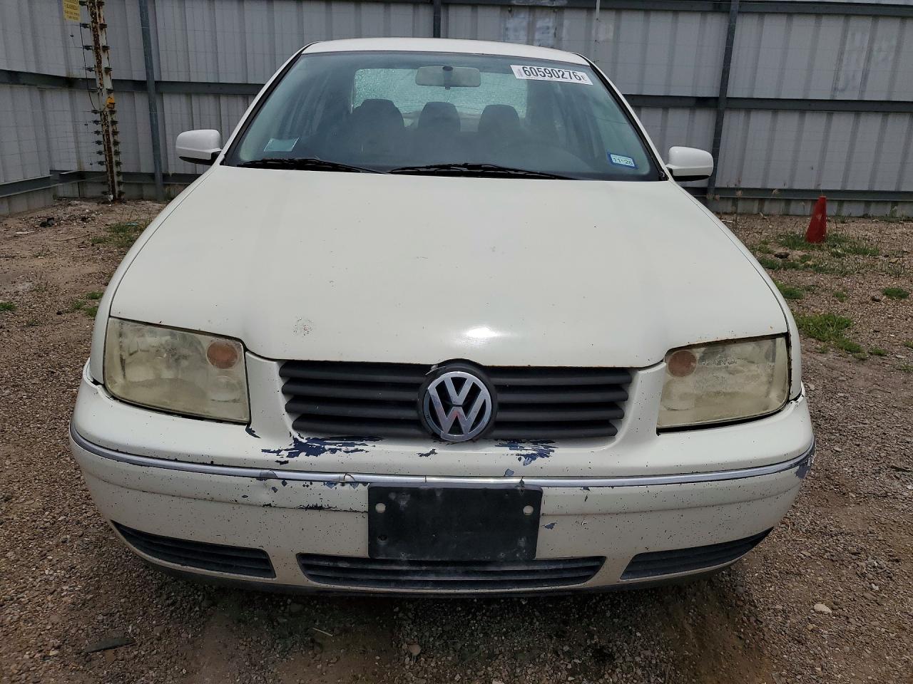 1999 Volkswagen Jetta Gls White vin: 3VWSA29M5XM018828