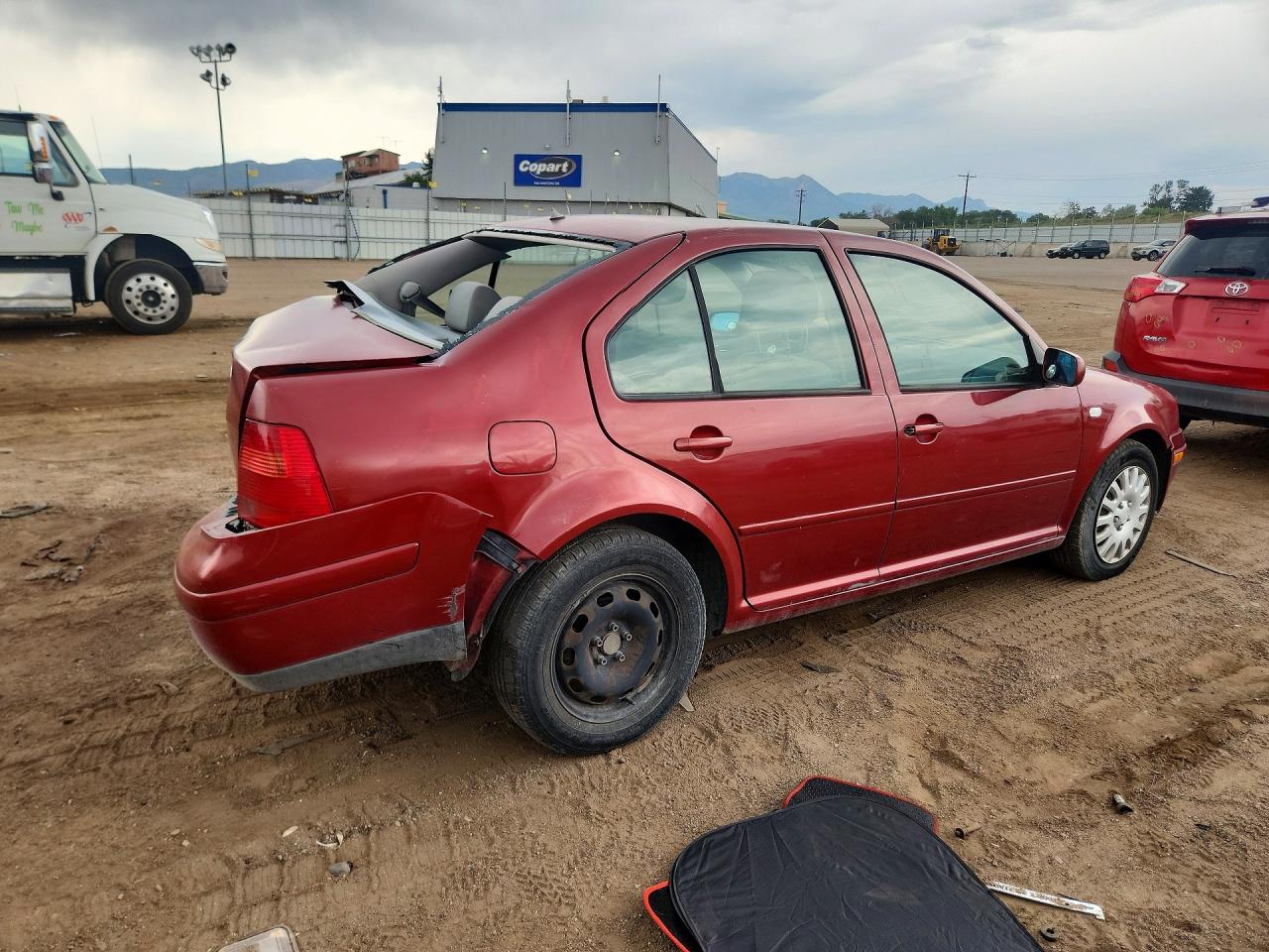 2000 Volkswagen Jetta Gls Красный vin: 3VWSA29M5YM012707
