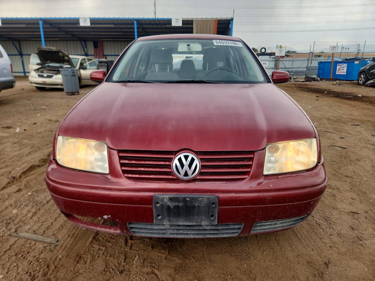 2000 Volkswagen Jetta Gls Красный vin: 3VWSA29M5YM012707