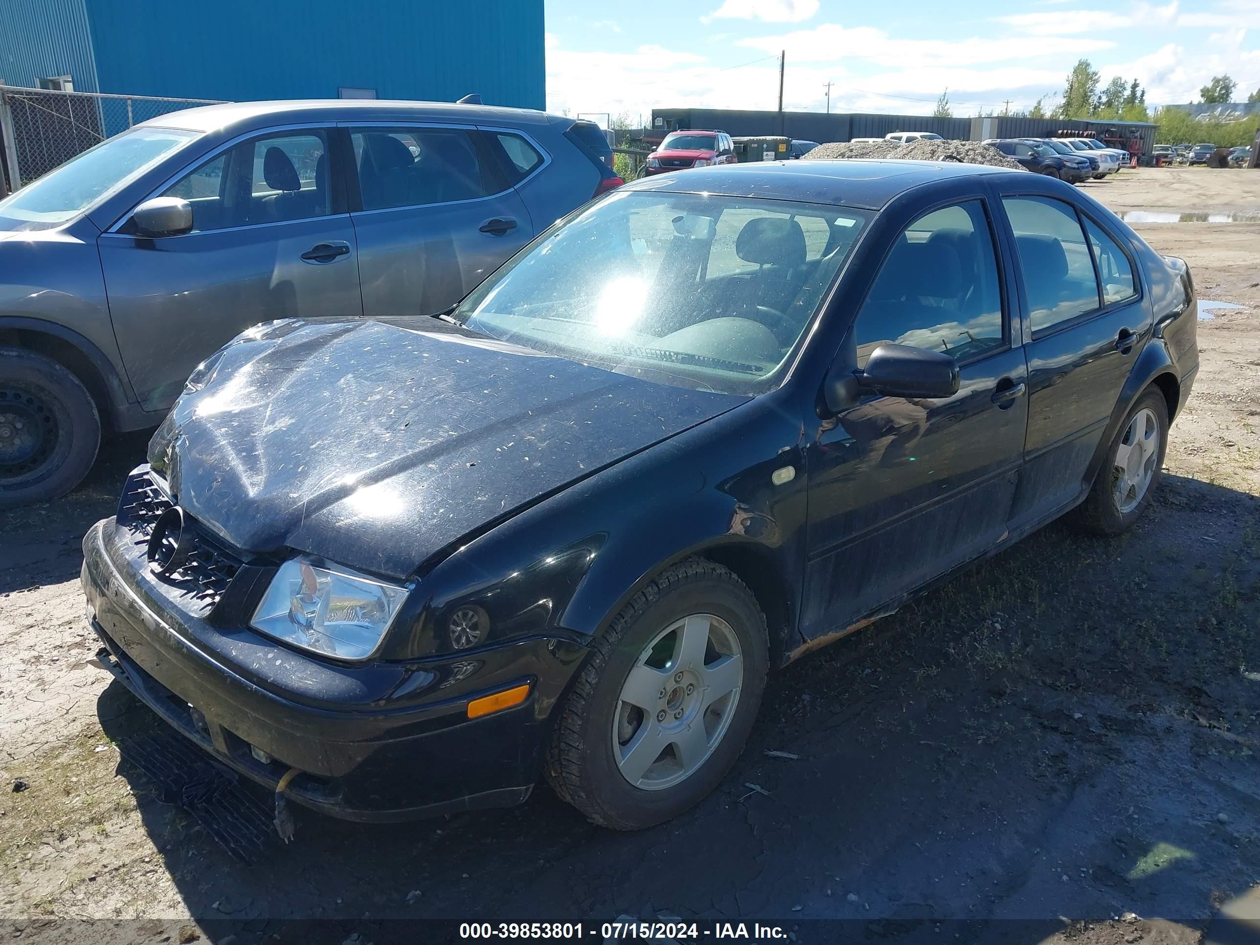 2000 Volkswagen Jetta Gls Black vin: 3VWSA29M8YM017514