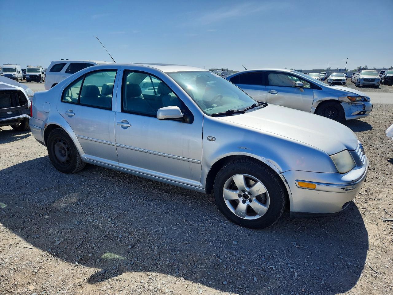 2005 Volkswagen Jetta Gls Gray vin: 3VWSA69M55M071582