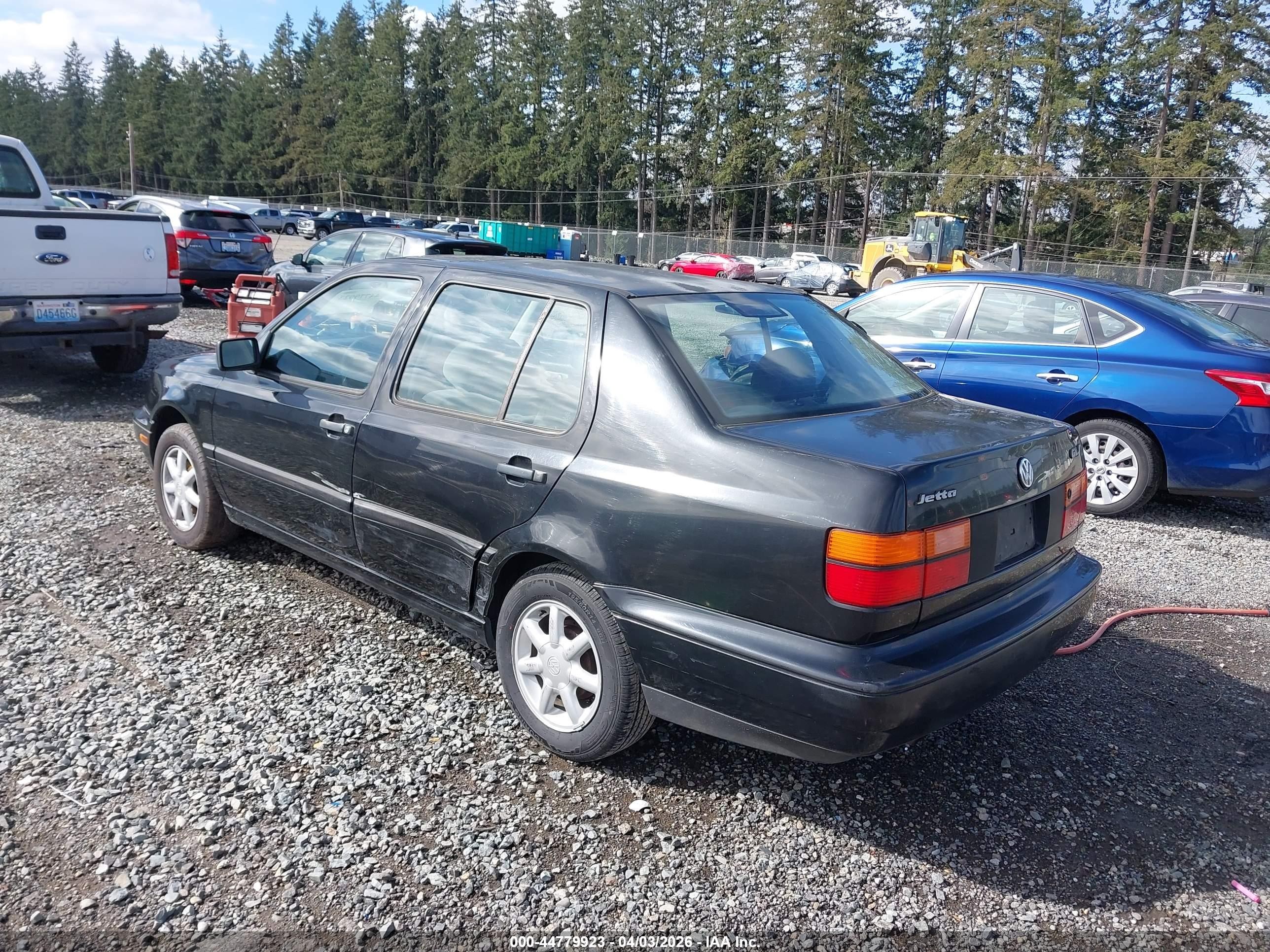 1997 Volkswagen Jetta Gls Black vin: 3VWSA81H0VM013566
