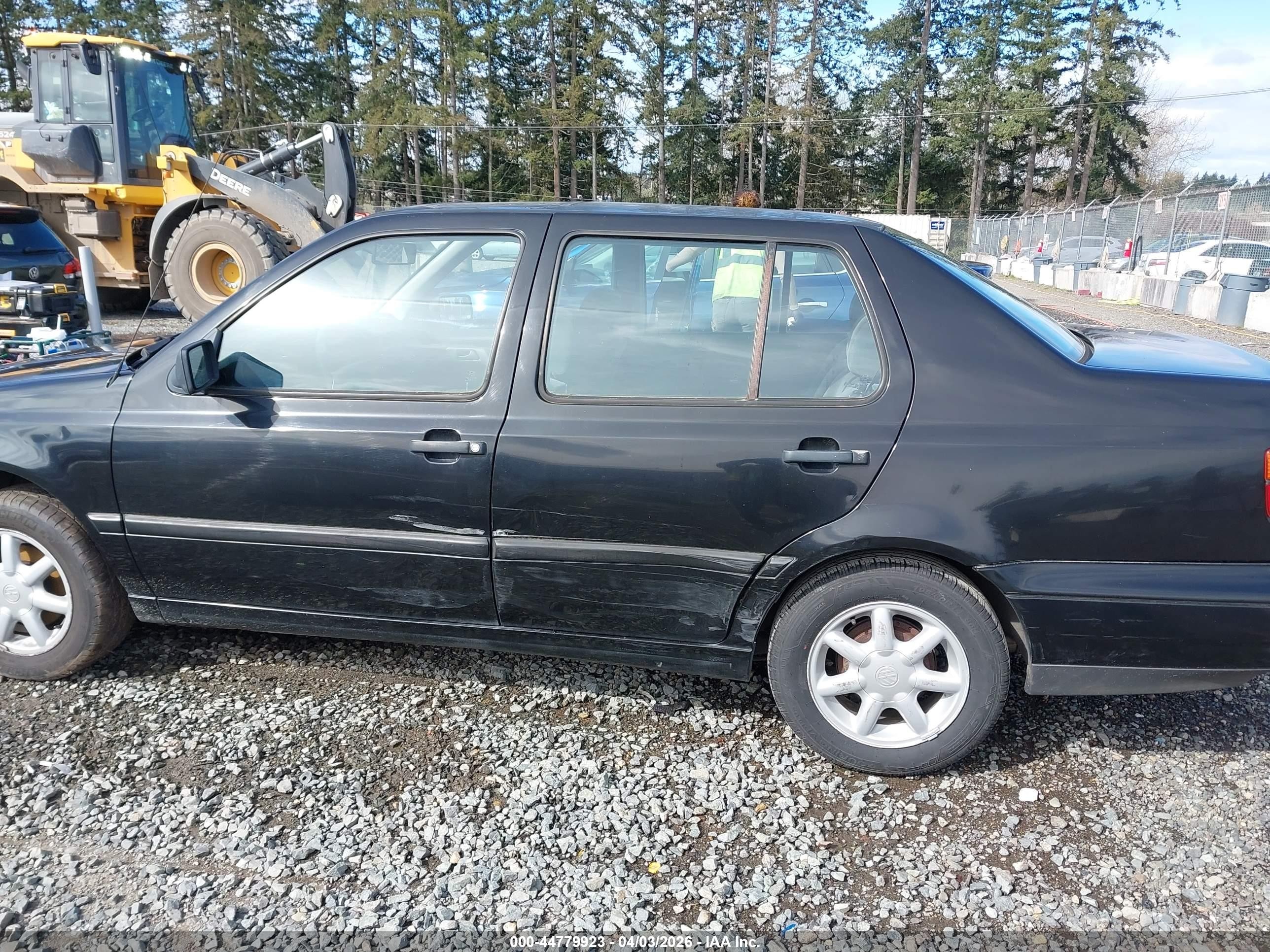 1997 Volkswagen Jetta Gls Black vin: 3VWSA81H0VM013566