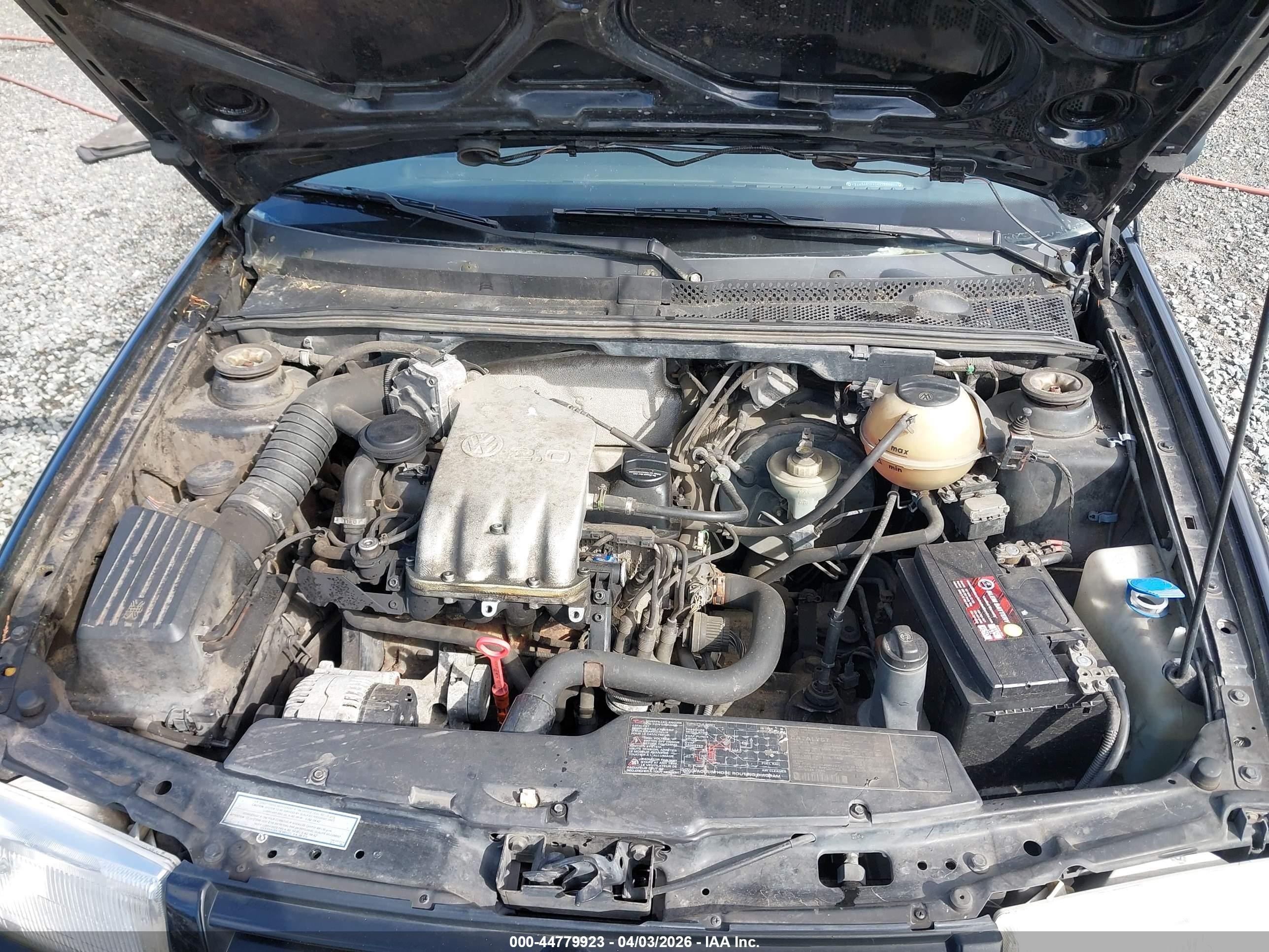 1997 Volkswagen Jetta Gls Black vin: 3VWSA81H0VM013566