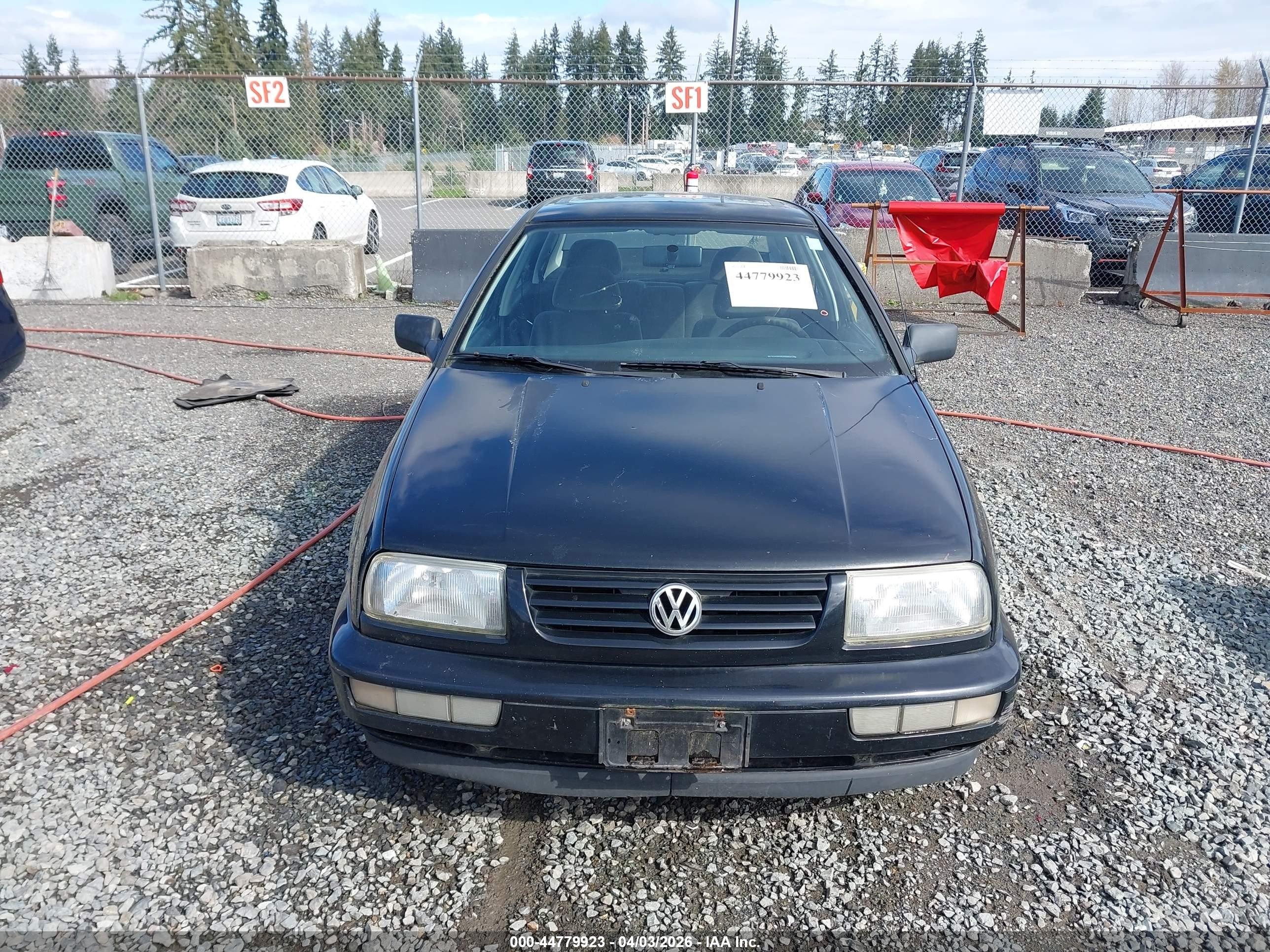1997 Volkswagen Jetta Gls Black vin: 3VWSA81H0VM013566