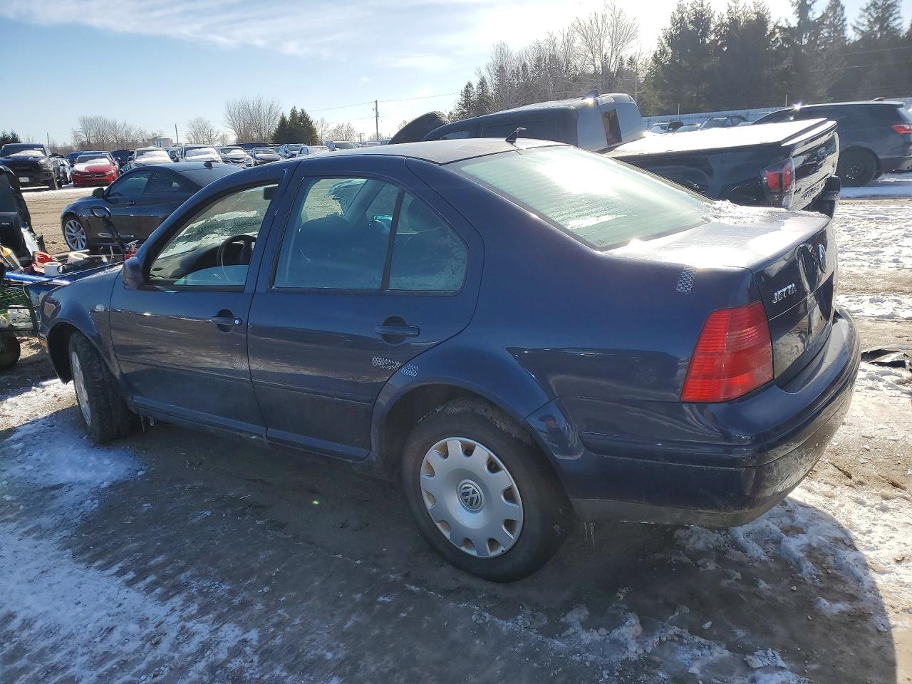 2002 Volk Jetta Gls Blue vin: 3VWSB29M22M057740