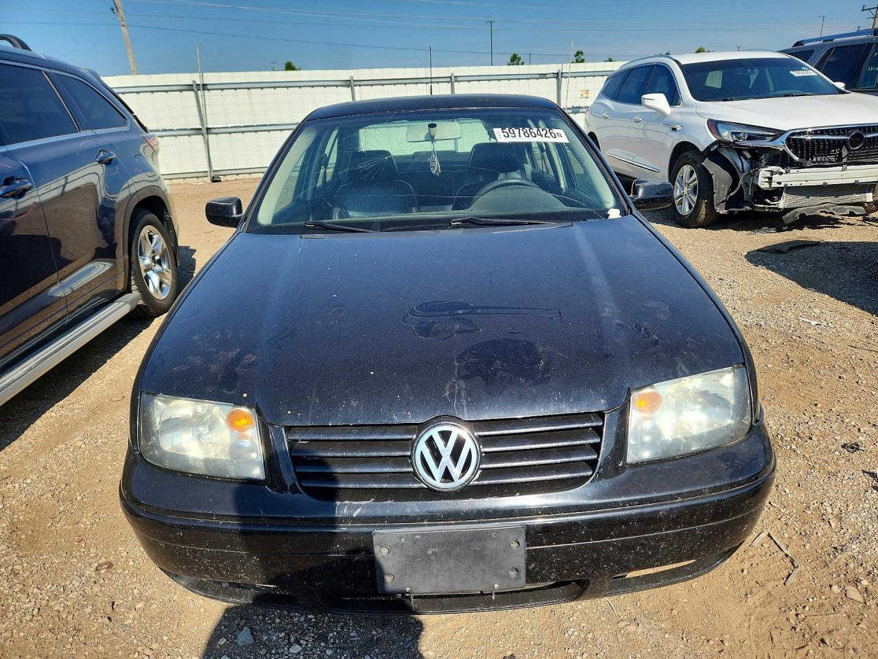 2002 Volkswagen Jetta Gls Black vin: 3VWSB69M22M121122