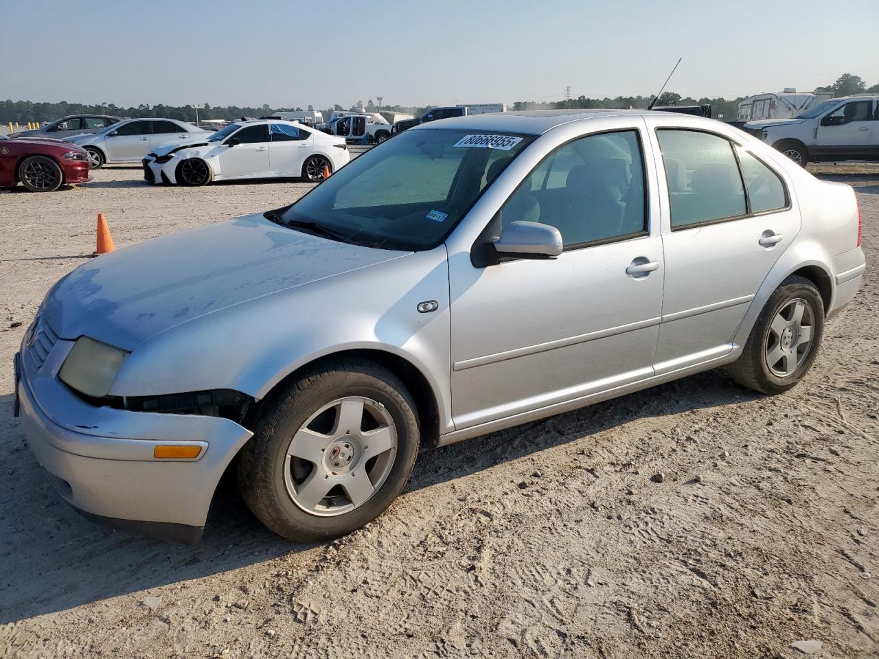 2002 Volkswagen Jetta Gls Silver vin: 3VWSB69M42M108047