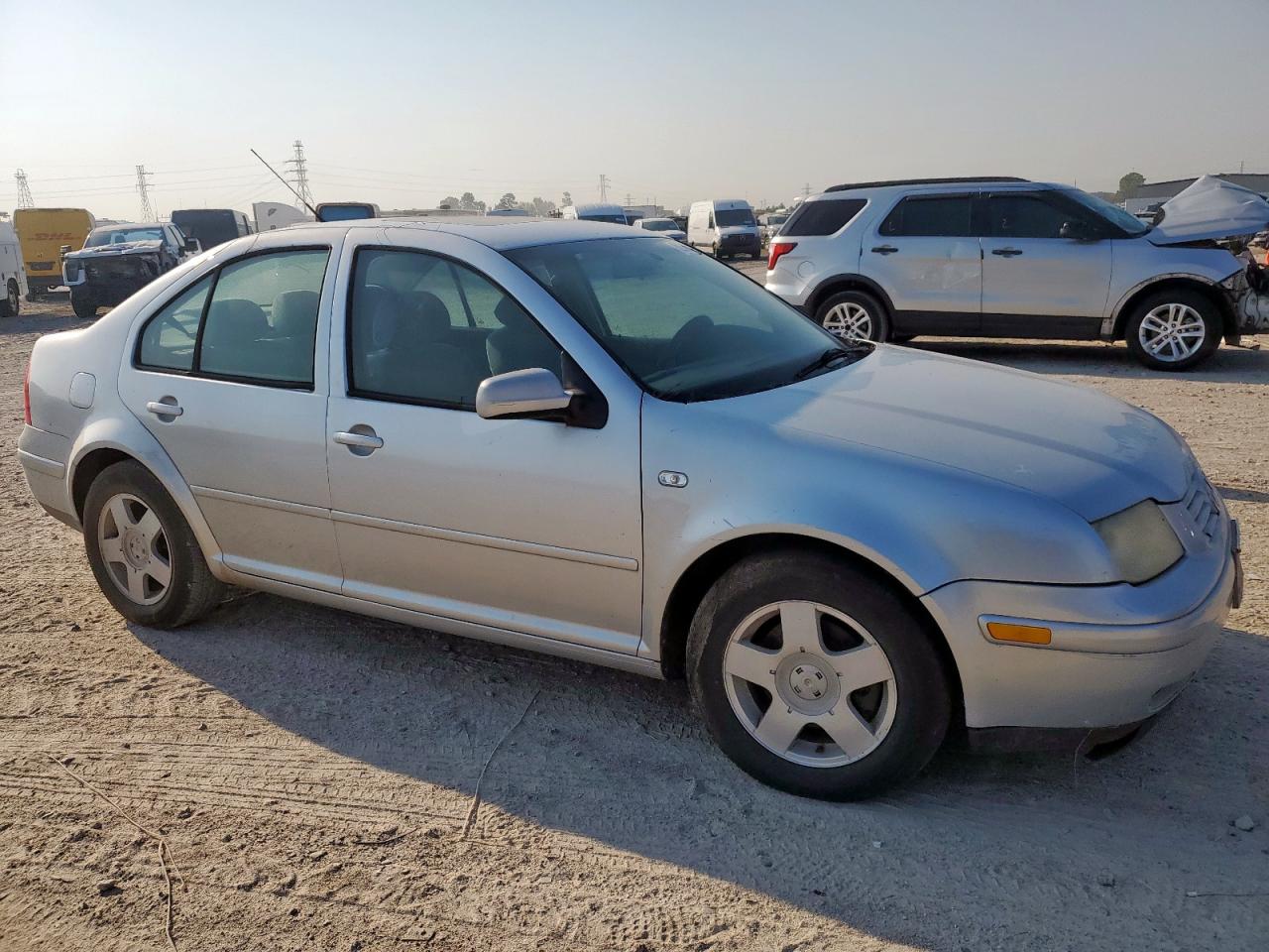 2002 Volkswagen Jetta Gls Silver vin: 3VWSB69M42M108047