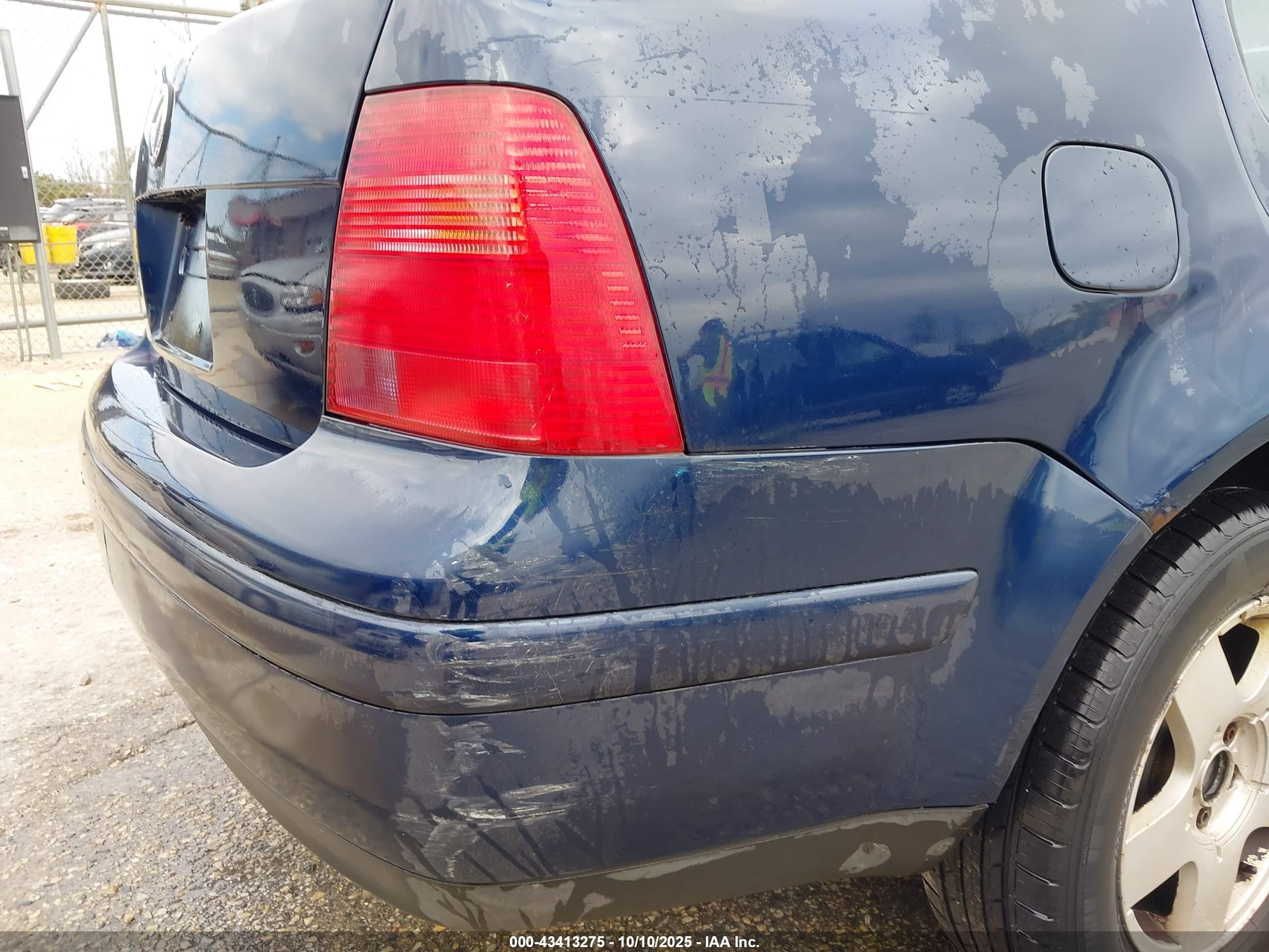 2002 Volkswagen Jetta Gls Dark Blue vin: 3VWSB69M72M089543