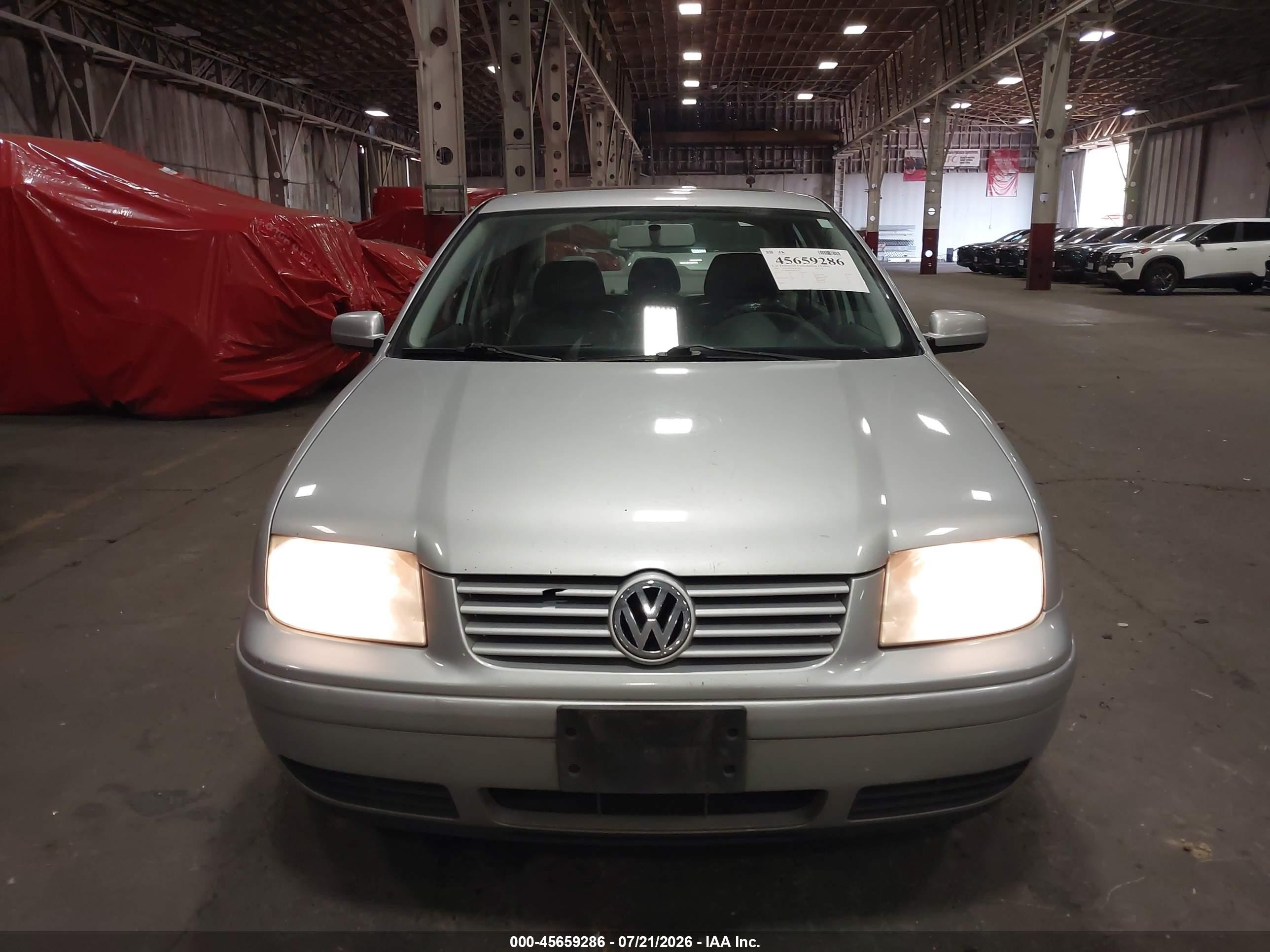 2002 Volkswagen Jetta Gls Silver vin: 3VWSB69M82M133064