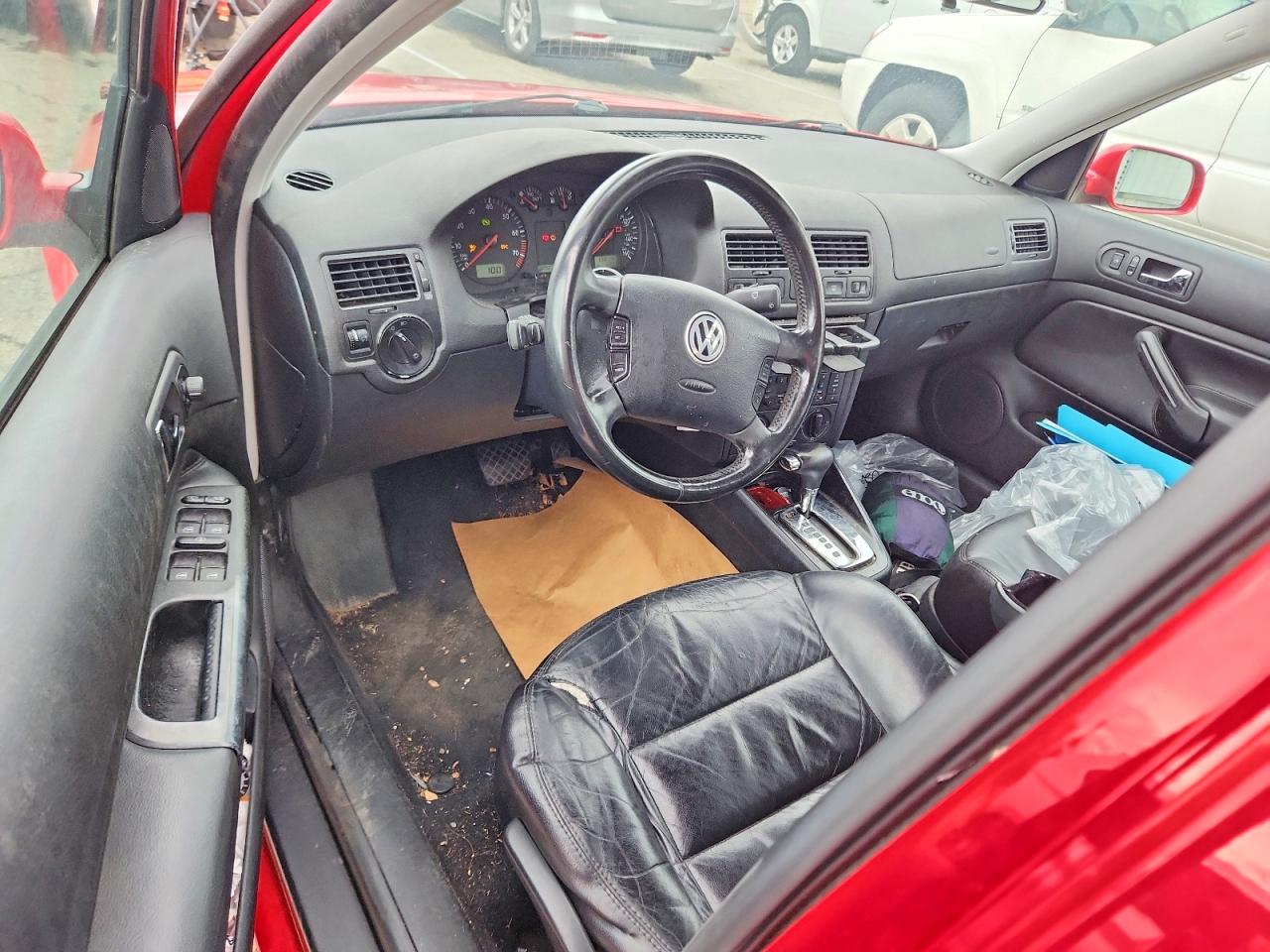 2002 Volkswagen Jetta Gls Red vin: 3VWSB69M82M166193