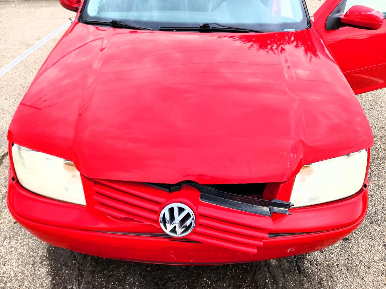 2002 Volkswagen Jetta Gls Red vin: 3VWSB69M82M166193