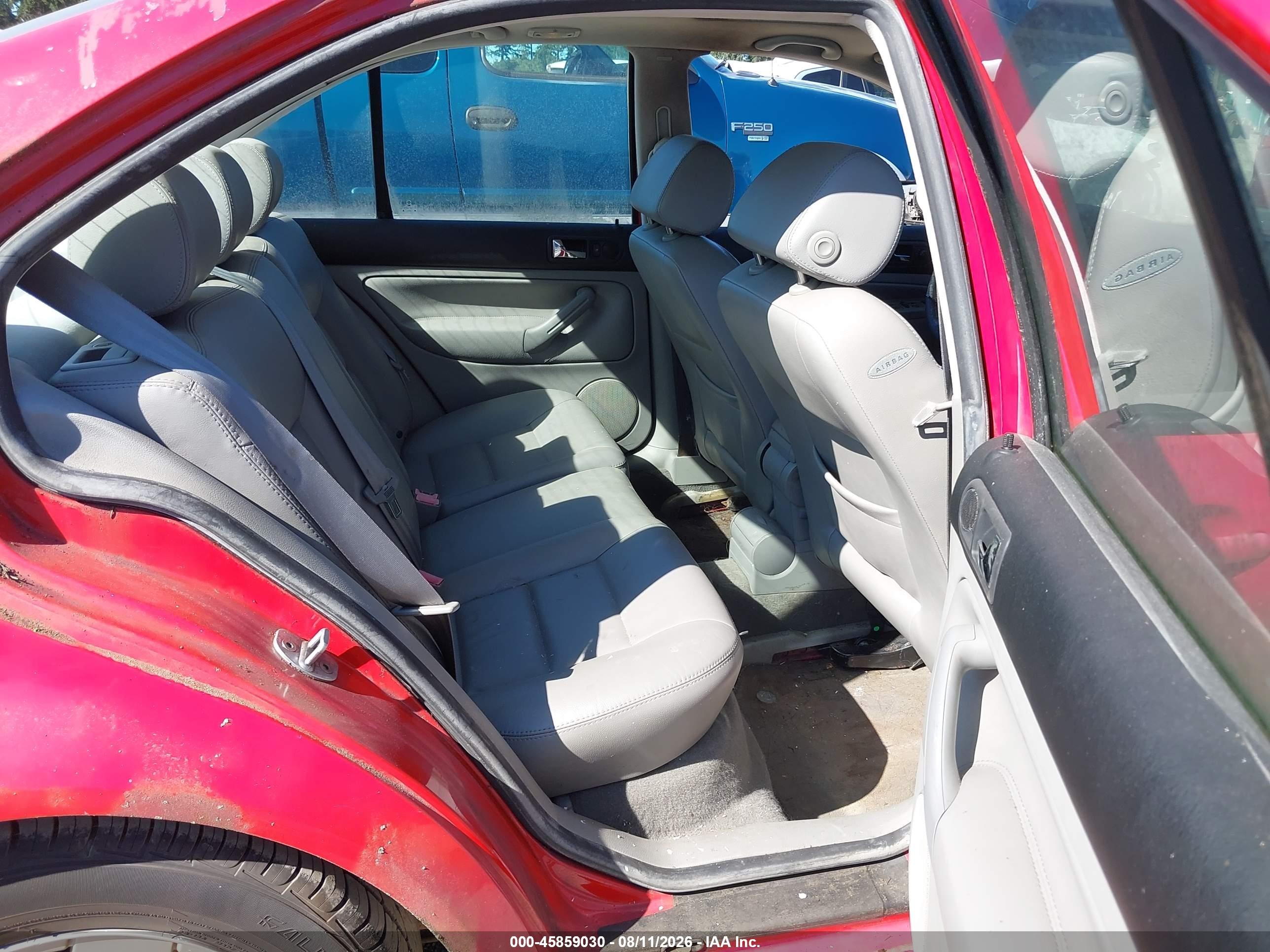 2001 Volkswagen Jetta Gls Красный vin: 3VWSB69M91M175192