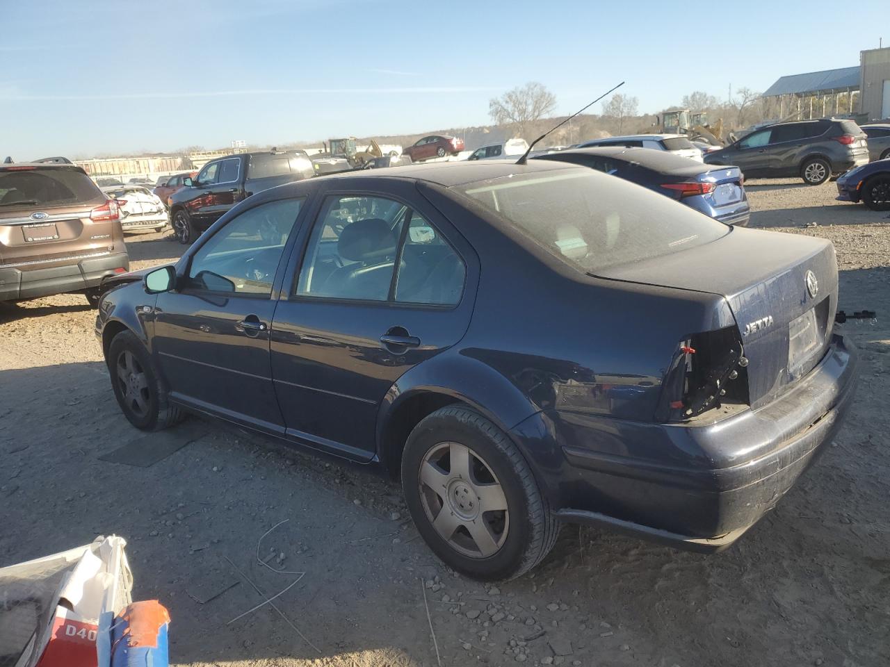 2002 Volkswagen Jetta Gls Blue vin: 3VWSB69MX2M159150