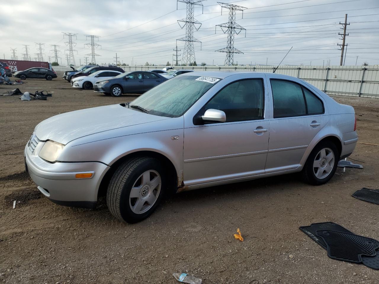 2002 Volkswagen Jetta Gls Серебряный vin: 3VWSB69MX2M189250