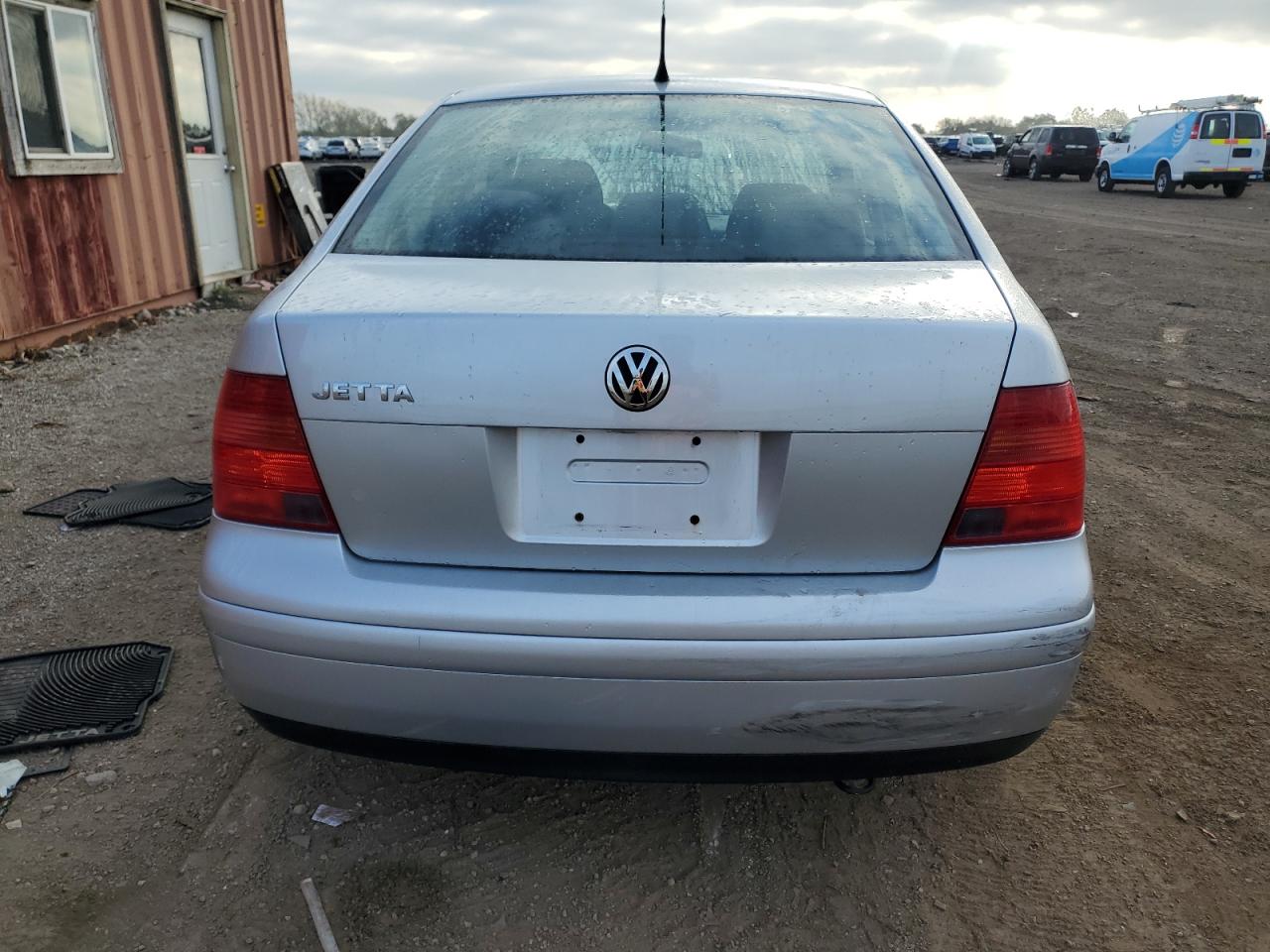 2002 Volkswagen Jetta Gls Silver vin: 3VWSB69MX2M189250