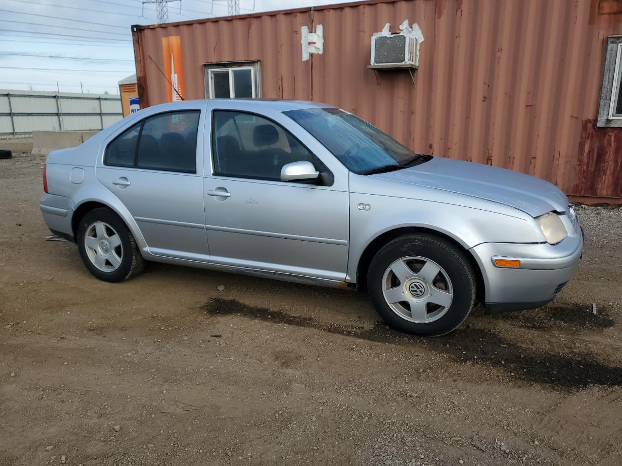 2002 Volkswagen Jetta Gls Silver vin: 3VWSB69MX2M189250