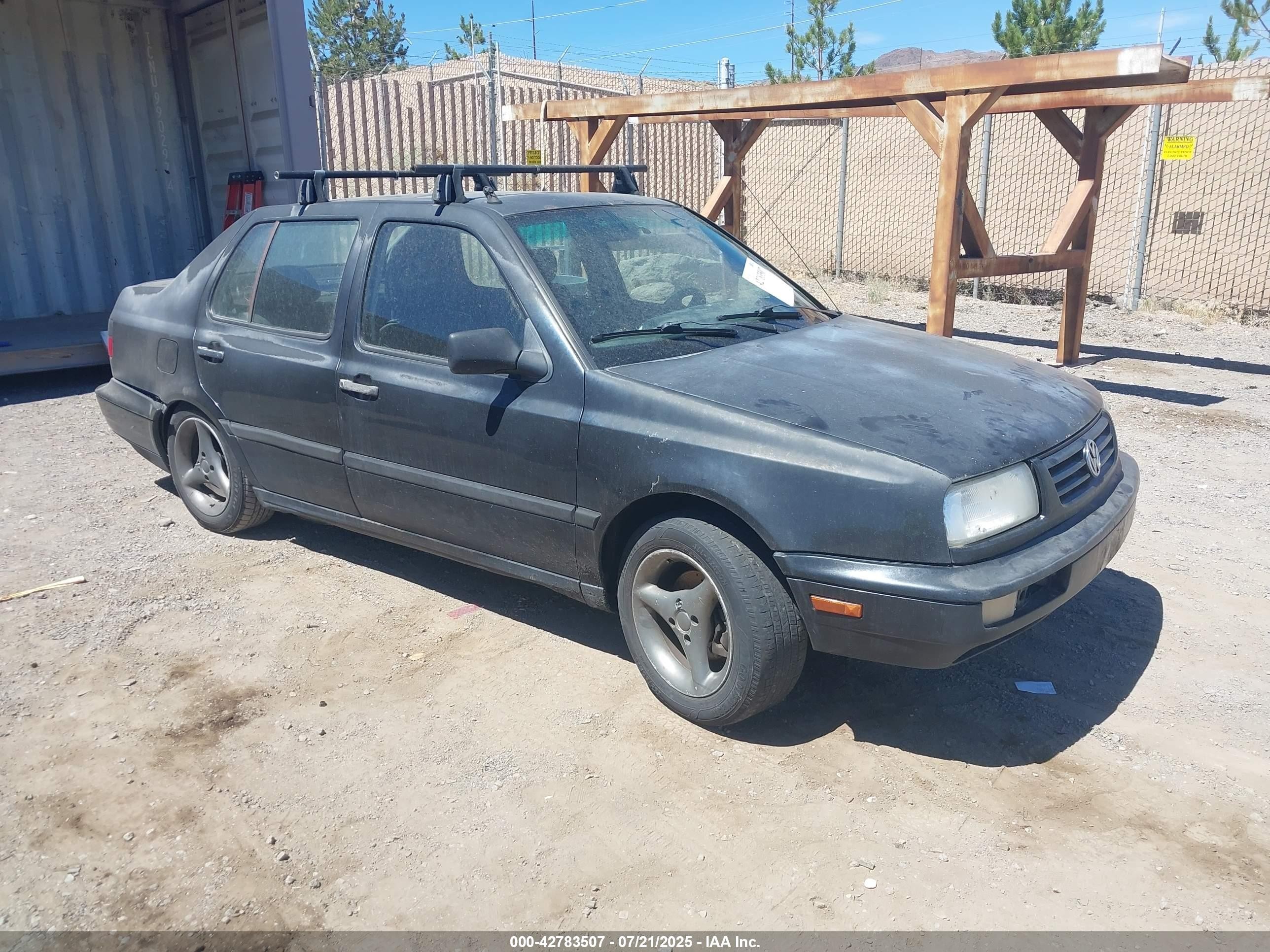 1997 Volkswagen Jetta Gls Black vin: 3VWSB81H9VM013241