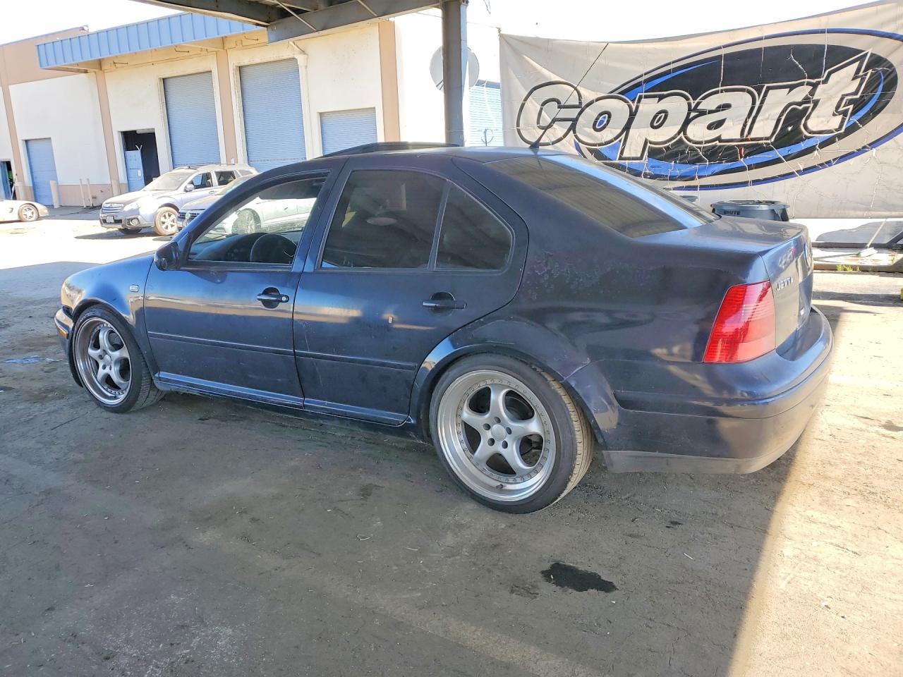 2000 Volkswagen Jetta Gls Blue vin: 3VWSC29M1YM070257