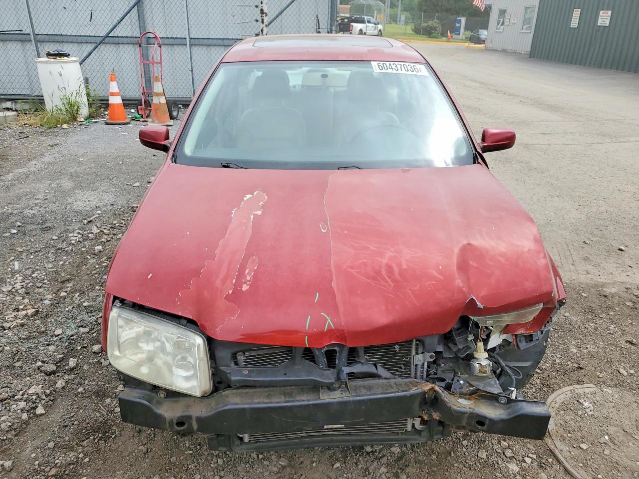 2000 Volkswagen Jetta Gls Red vin: 3VWSC29M2YM104254